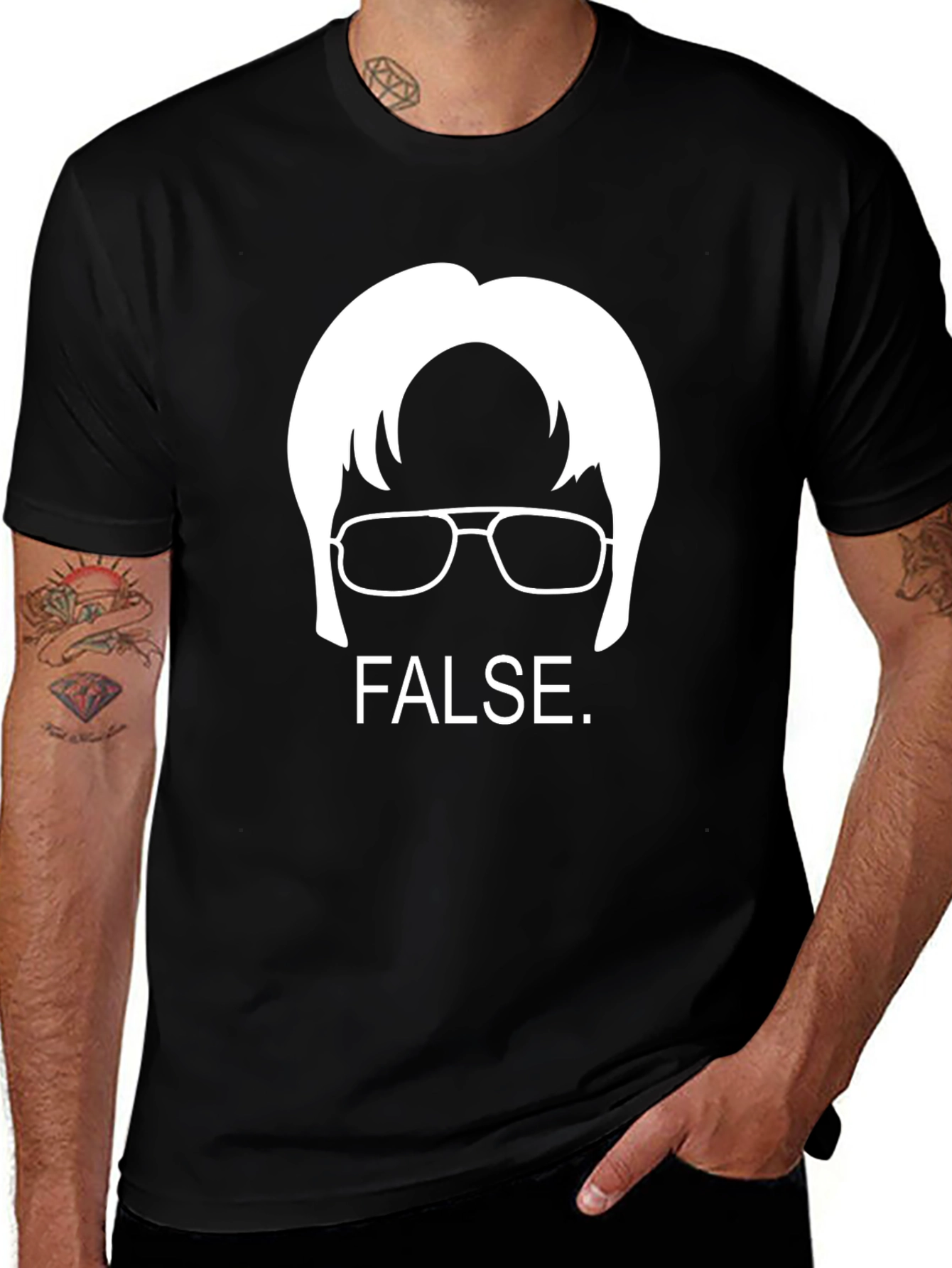 Dwight Schrute FALSE T-Shirt - The Office Inspired Tee