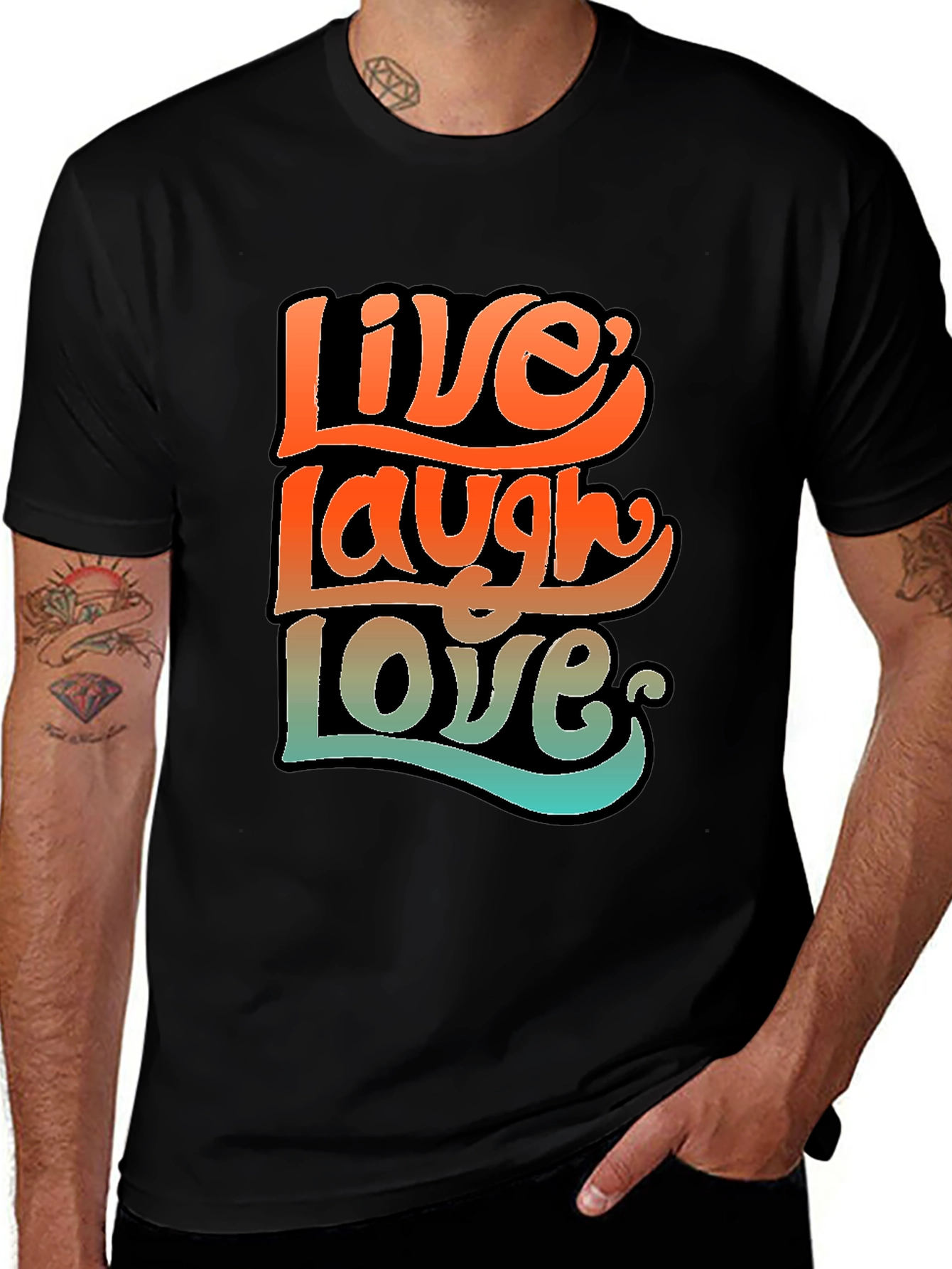 Variant 17 of Live Laugh Love Graphic Tee