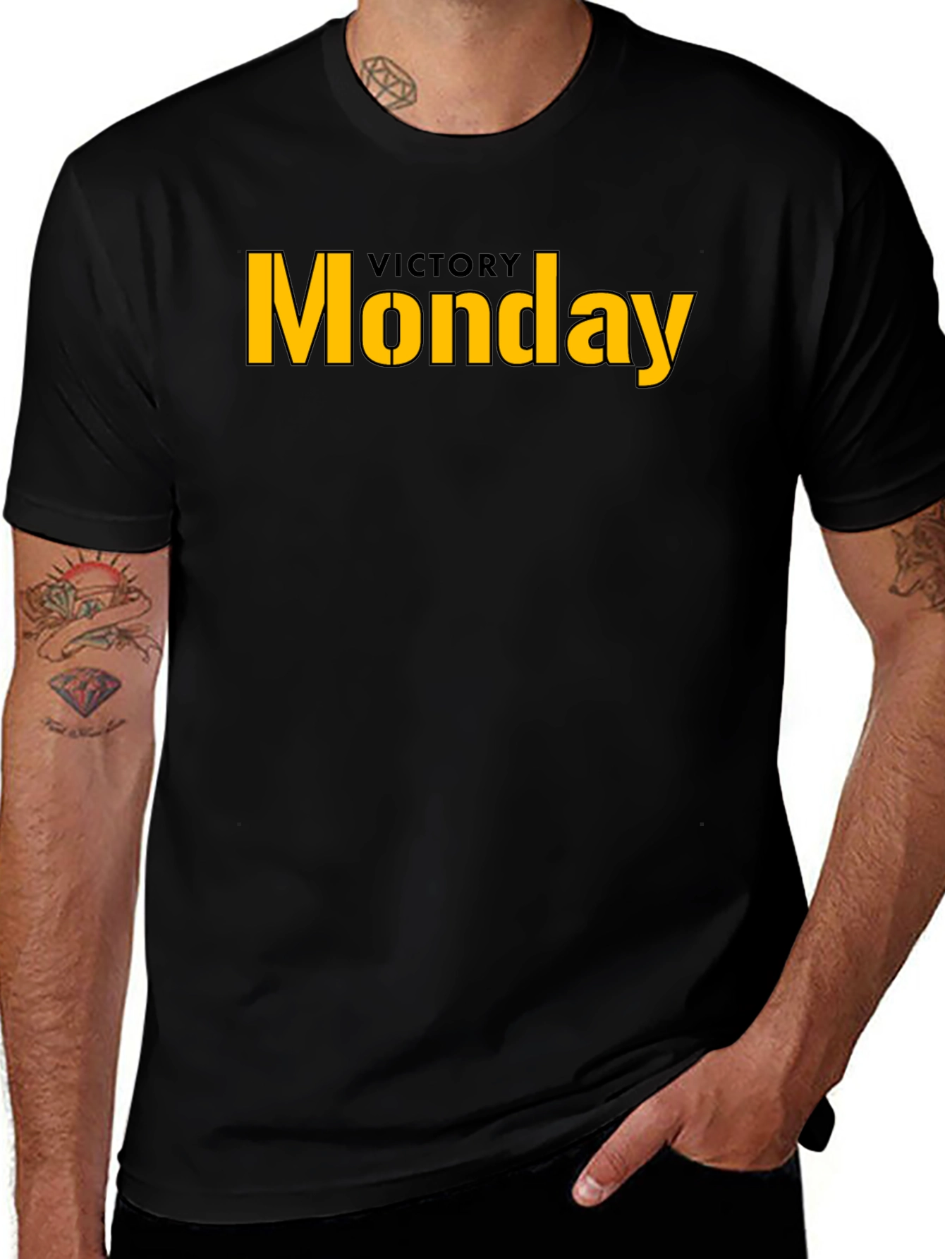 Variant 28 of Victory Monday Black Tee