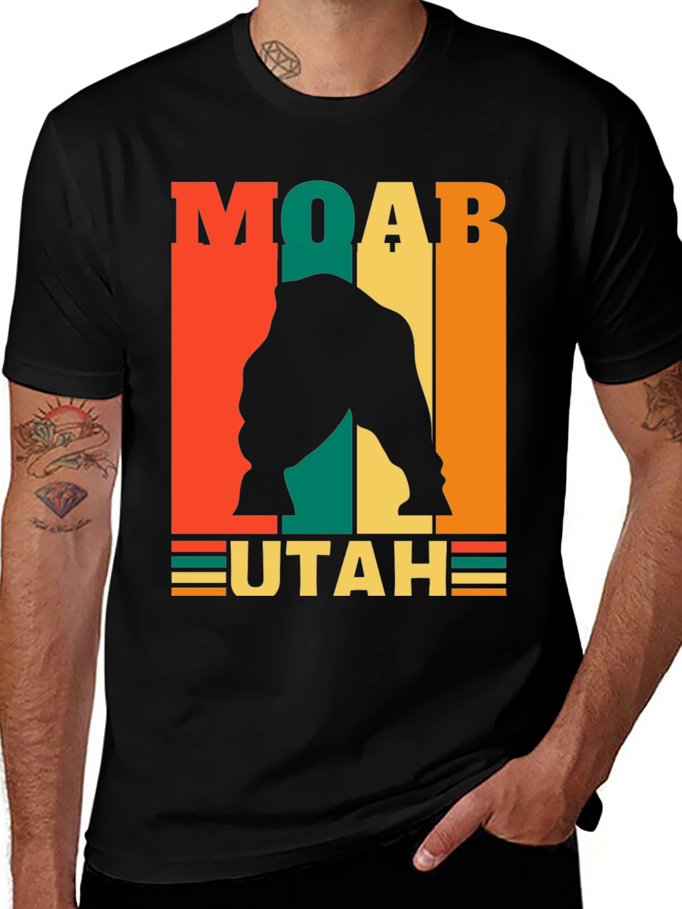 Moab Utah Retro Graphic Tee