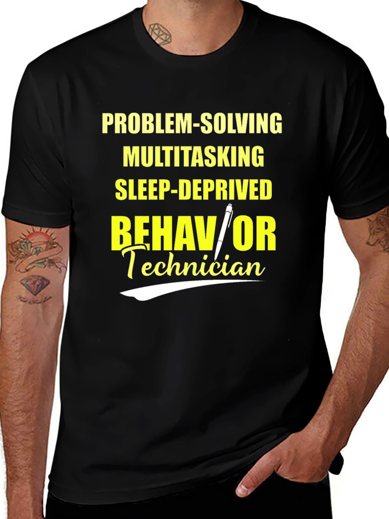 Variant 10 of Behavior Technician T-Shirt Problem-Solving Multitasking