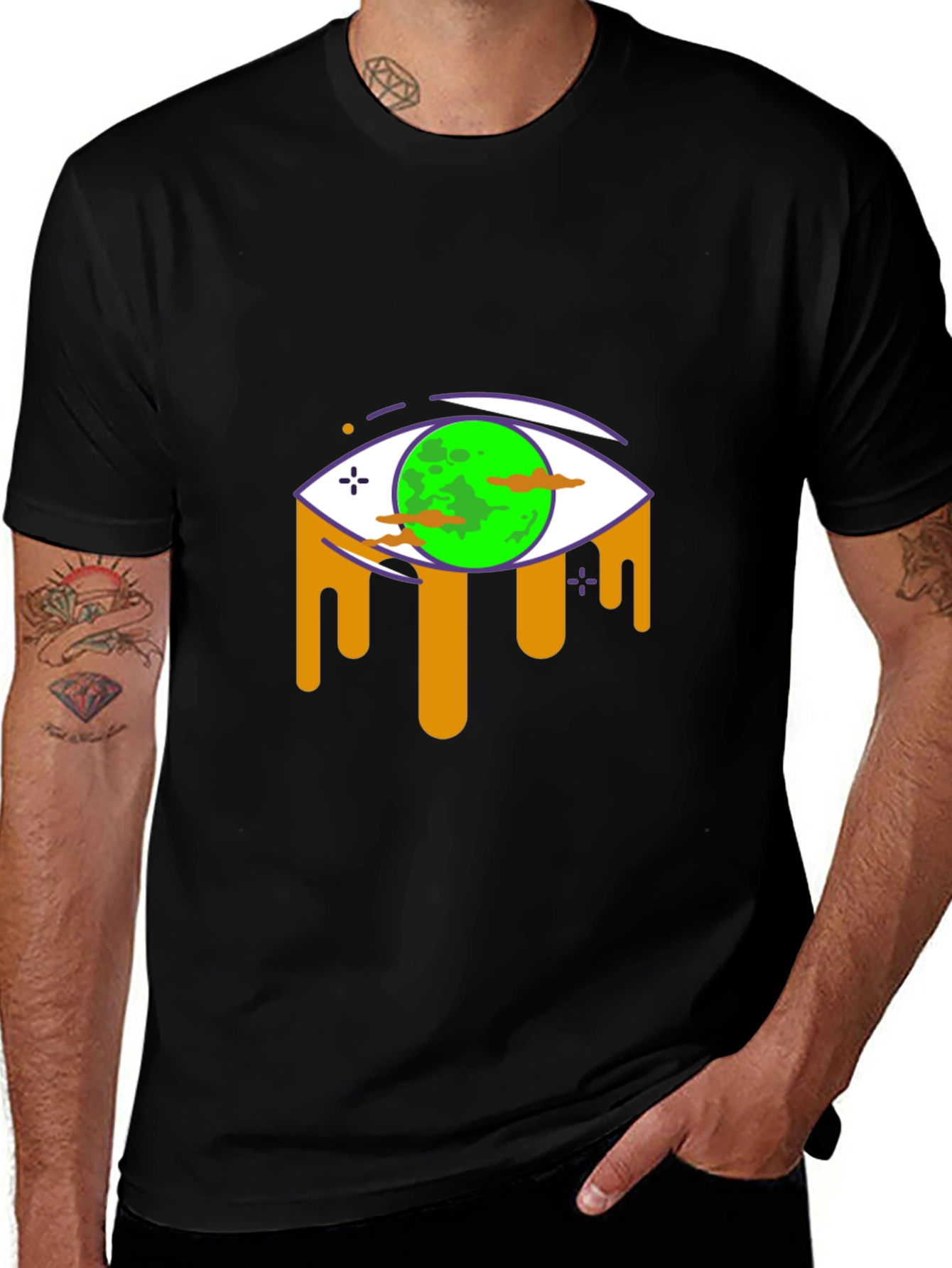 Eye See the World T-Shirt, Unique Graphic Tee