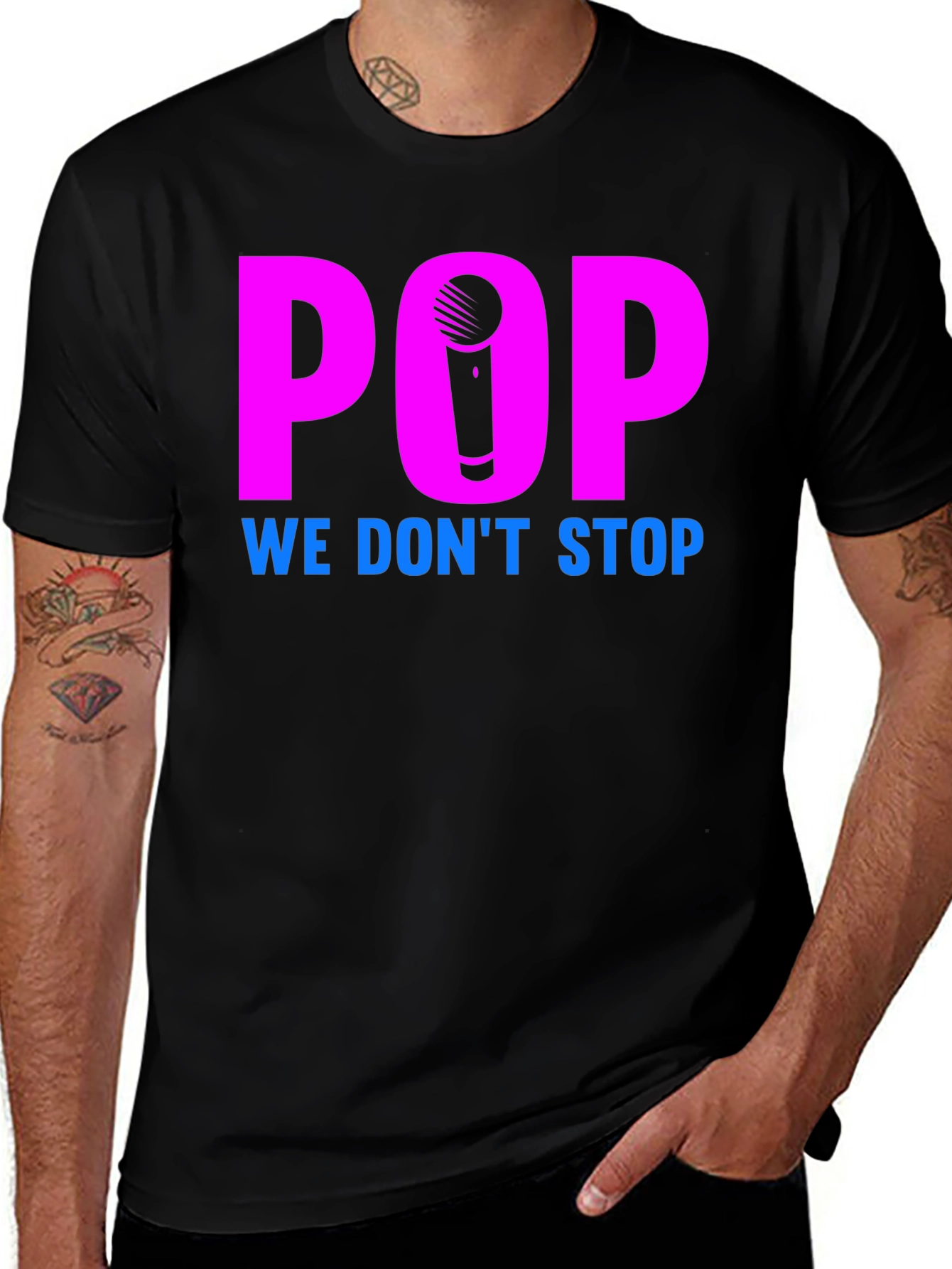 Variant 5 of Pop We Don't Stop Graphic T-Shirt