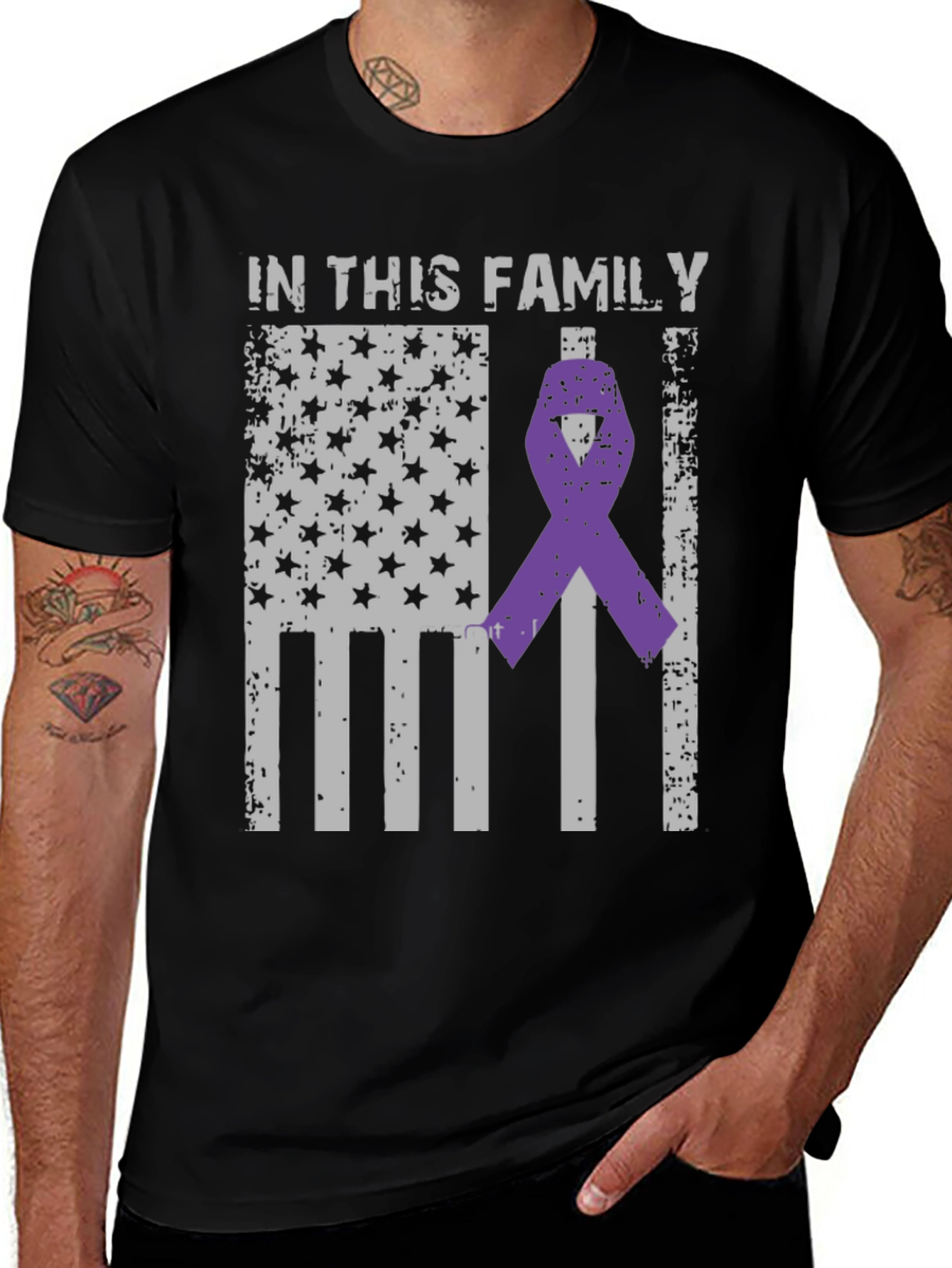In This Family Awareness Ribbon T-Shirt