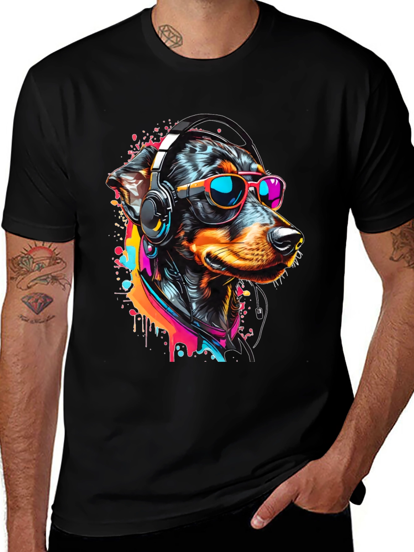 Variant 27 of Cool Dog Graphic Tee