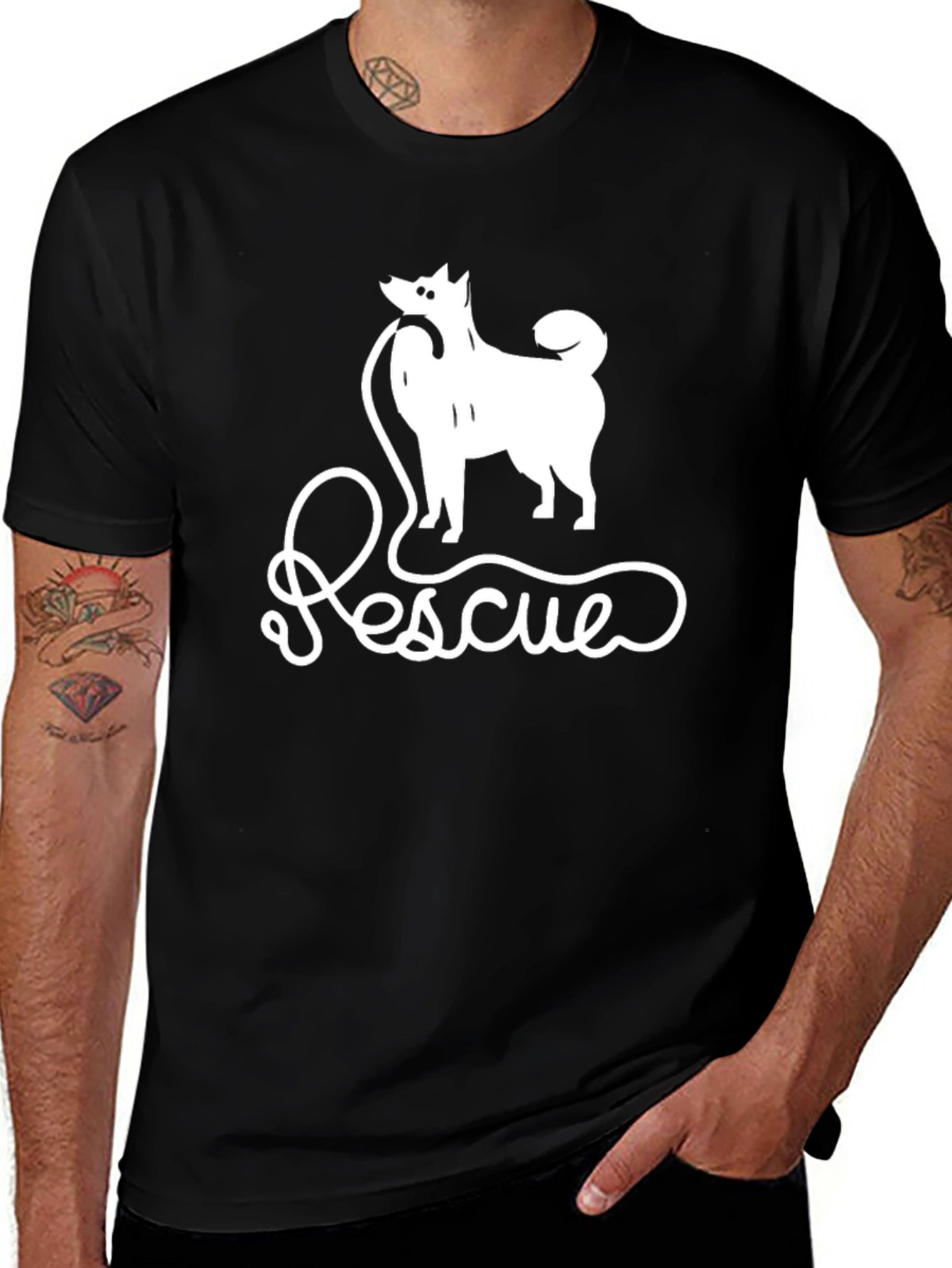 Variant 20 of Rescue Dog T-Shirt
