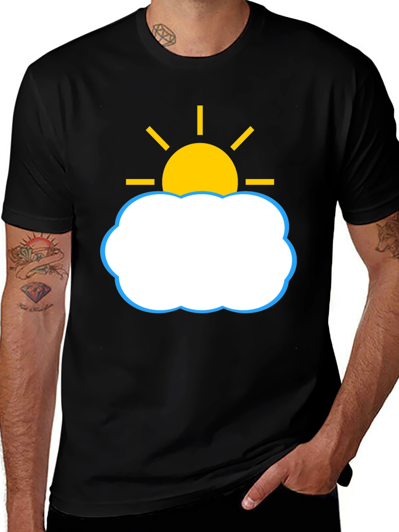 Variant 16 of Sunny Day T-Shirt - Fun Weather Graphic Tee