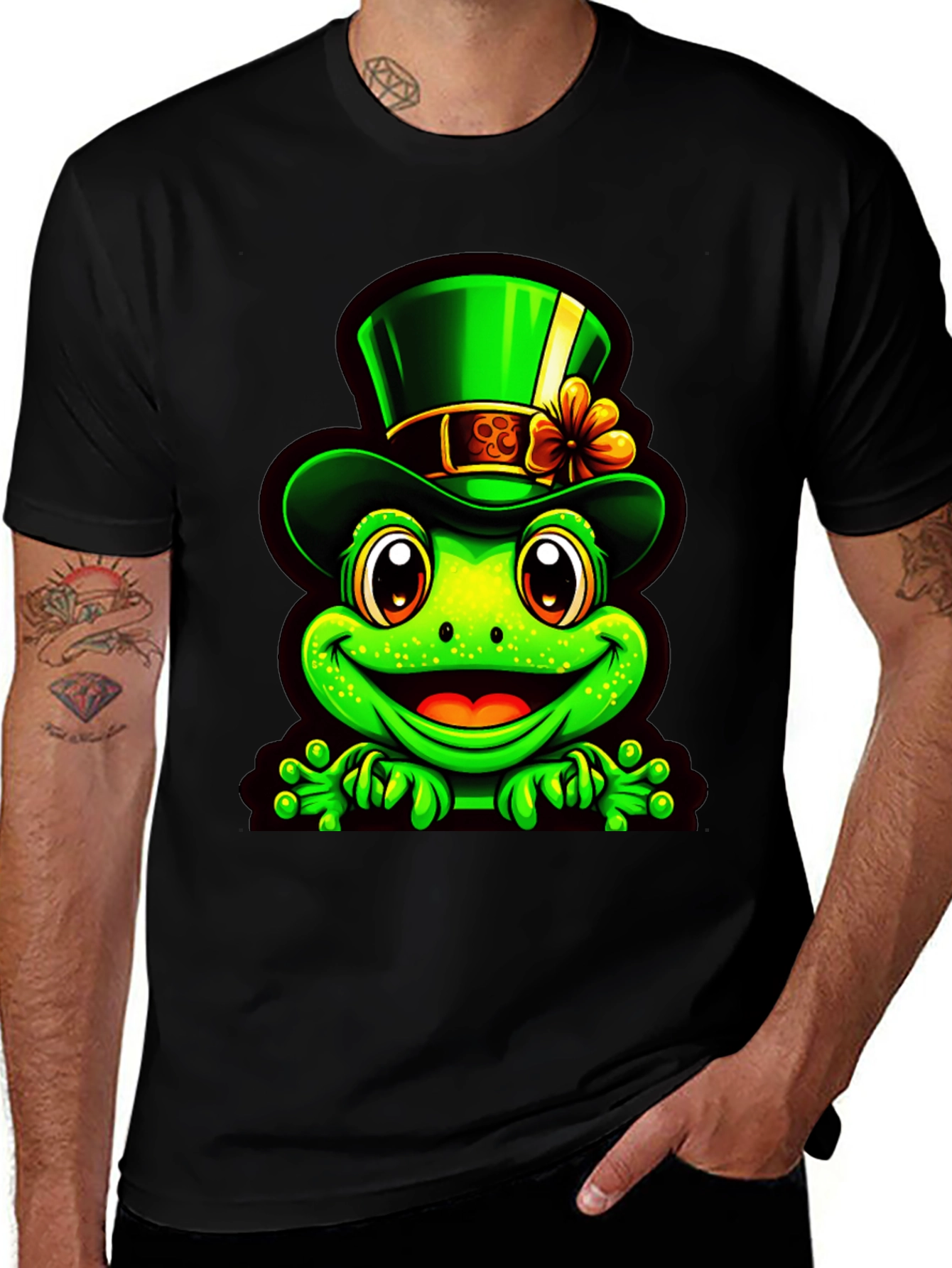 Lucky Frog Graphic Tee