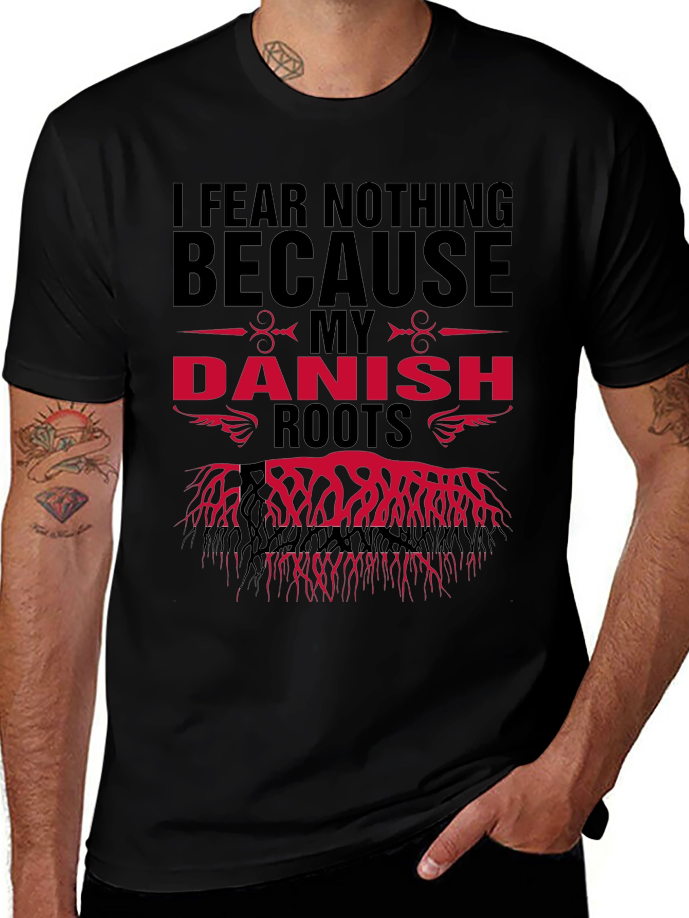 Danish Roots Graphic Tee - I Fear Nothing