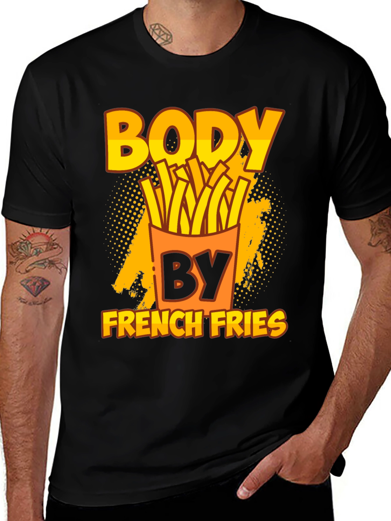 Variant 3 of Body By French Fries T-Shirt