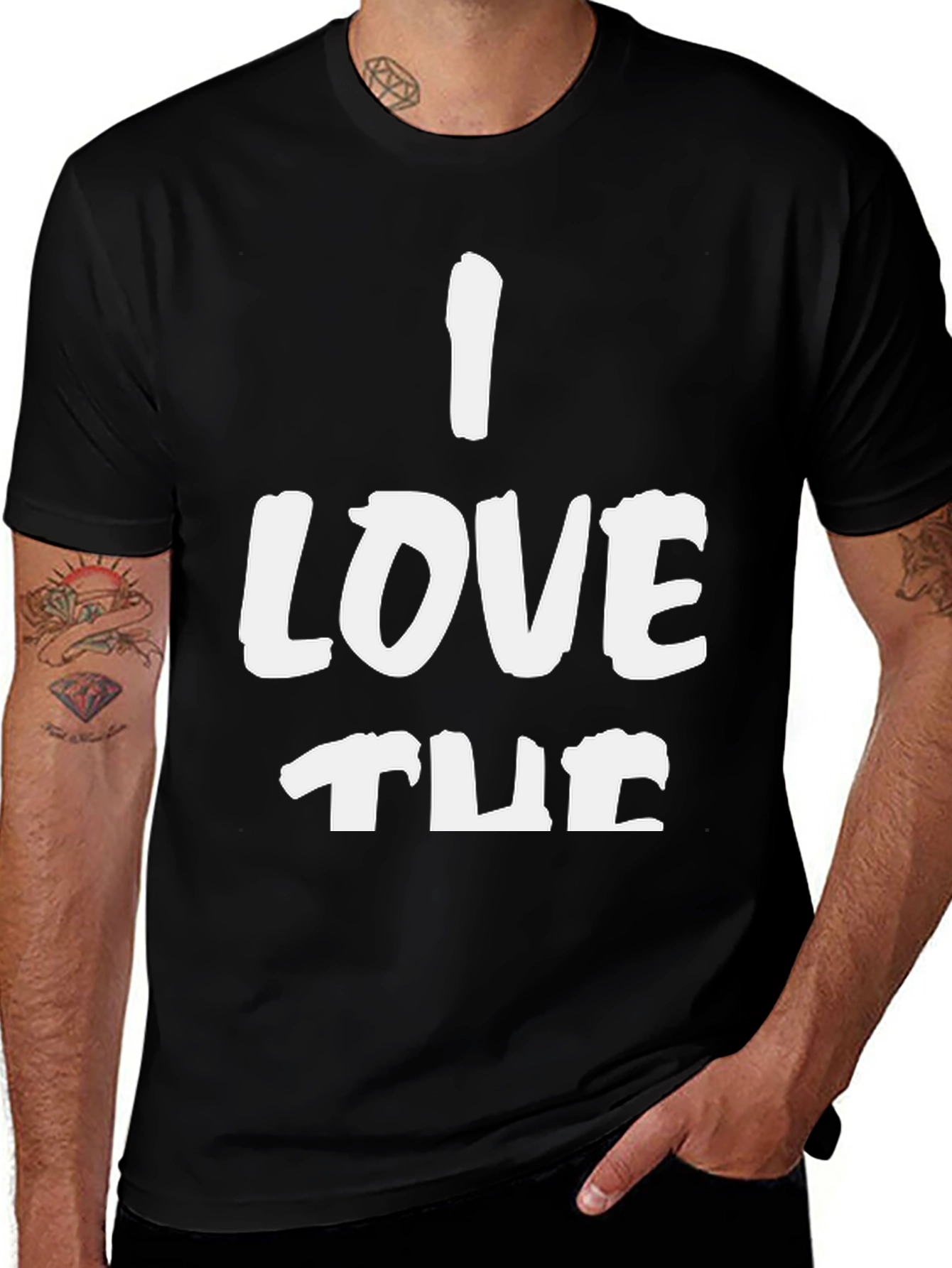 I Love TUC Black Tee Shirt