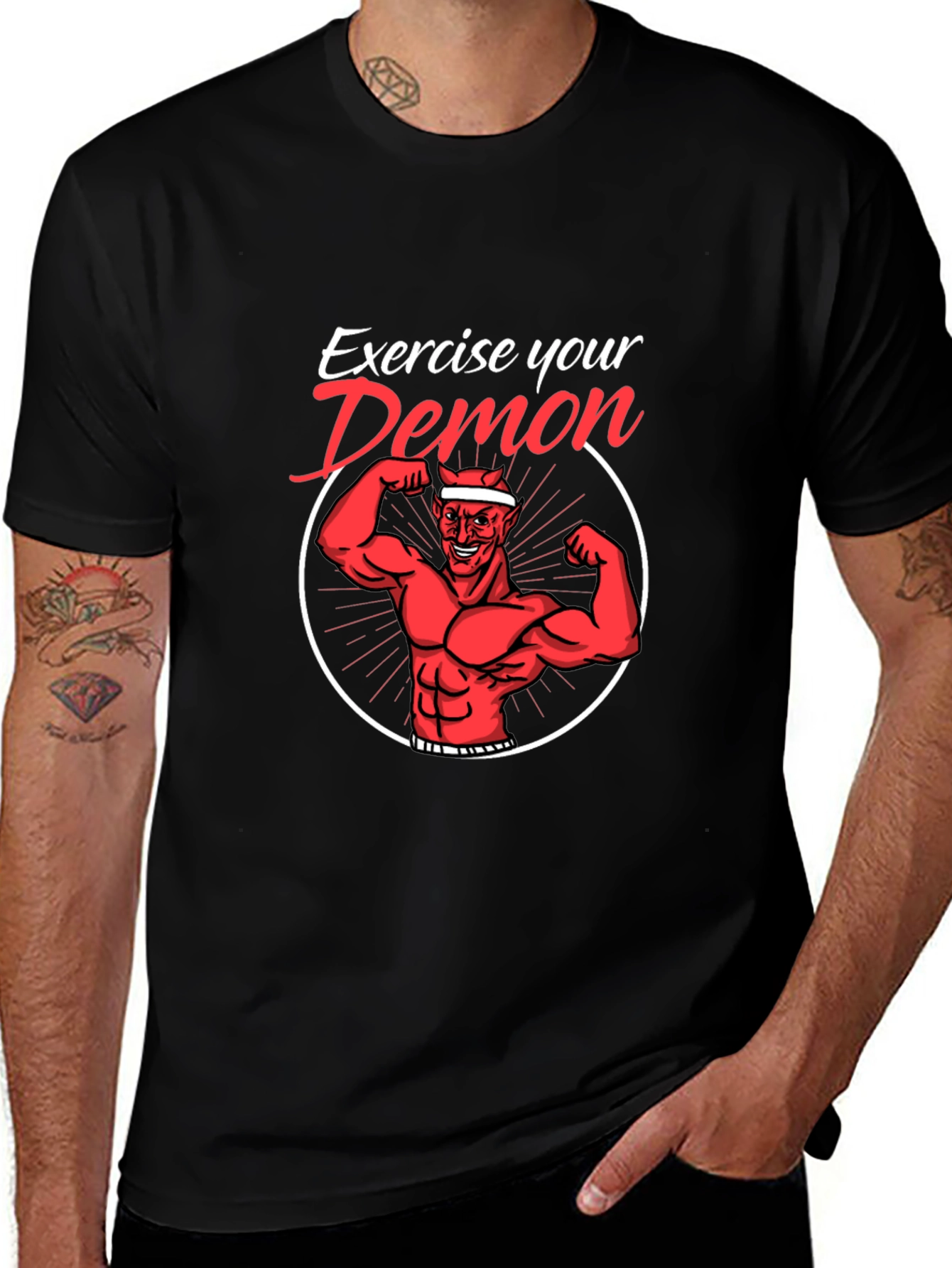 Exercise Your Demon Graphic Tee