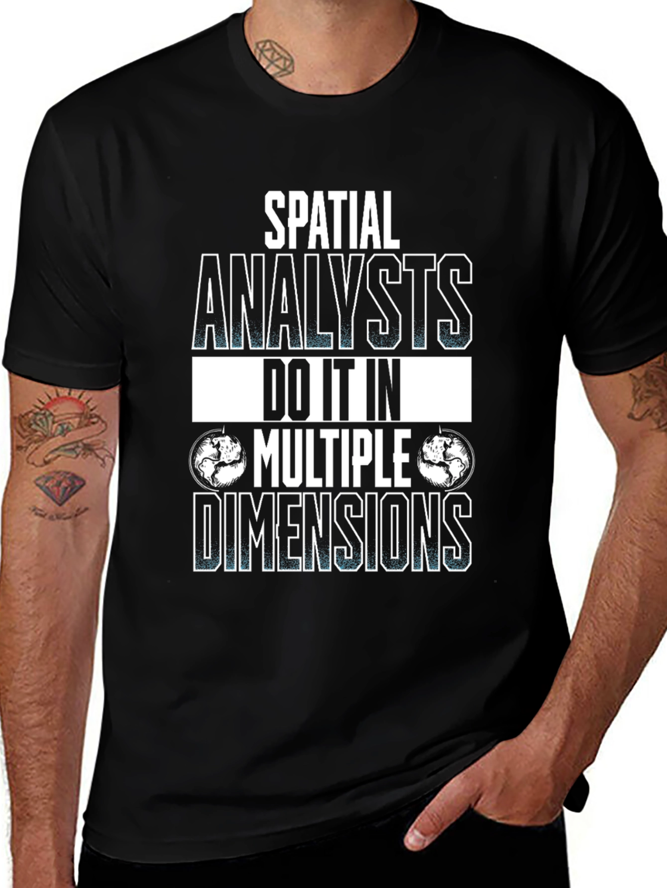 Variant 16 of Spatial Analyst Graphic Tee