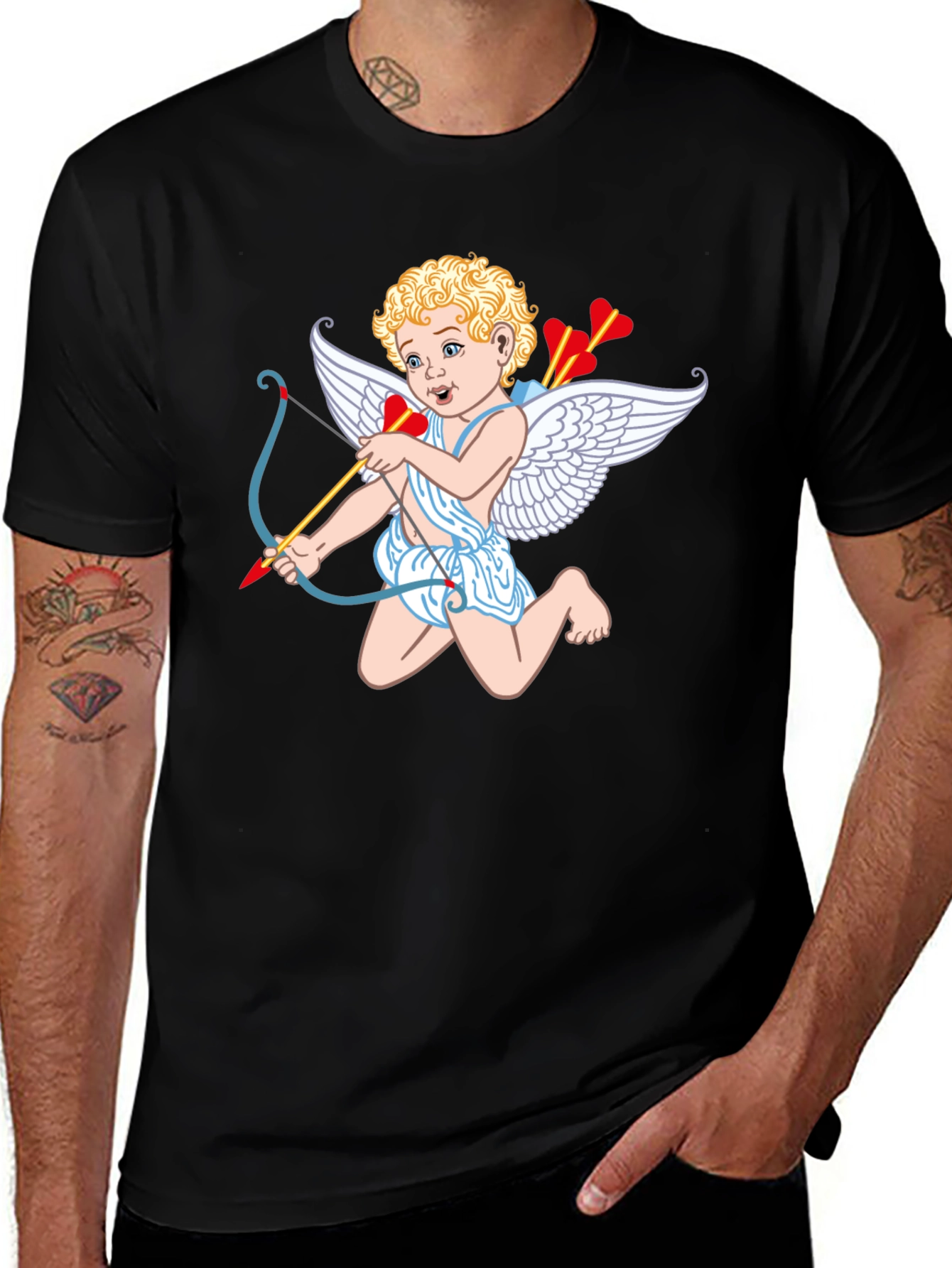 Cupid Graphic Tee - Spread the Love!