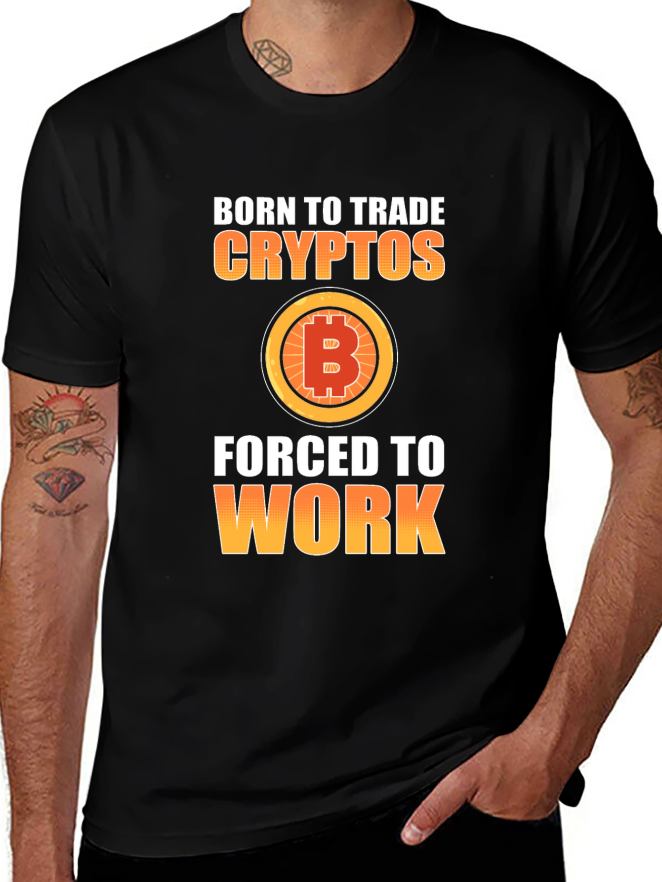 Born to Trade Crypto T-Shirt