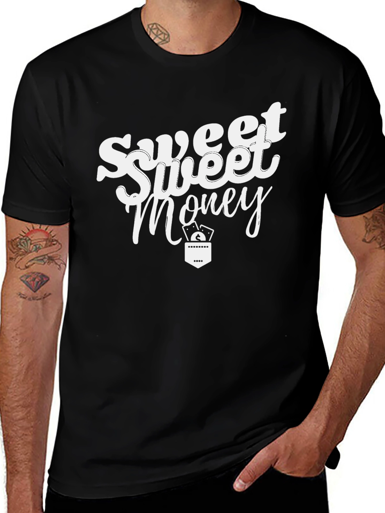 Variant 24 of Sweet Money Graphic T-Shirt