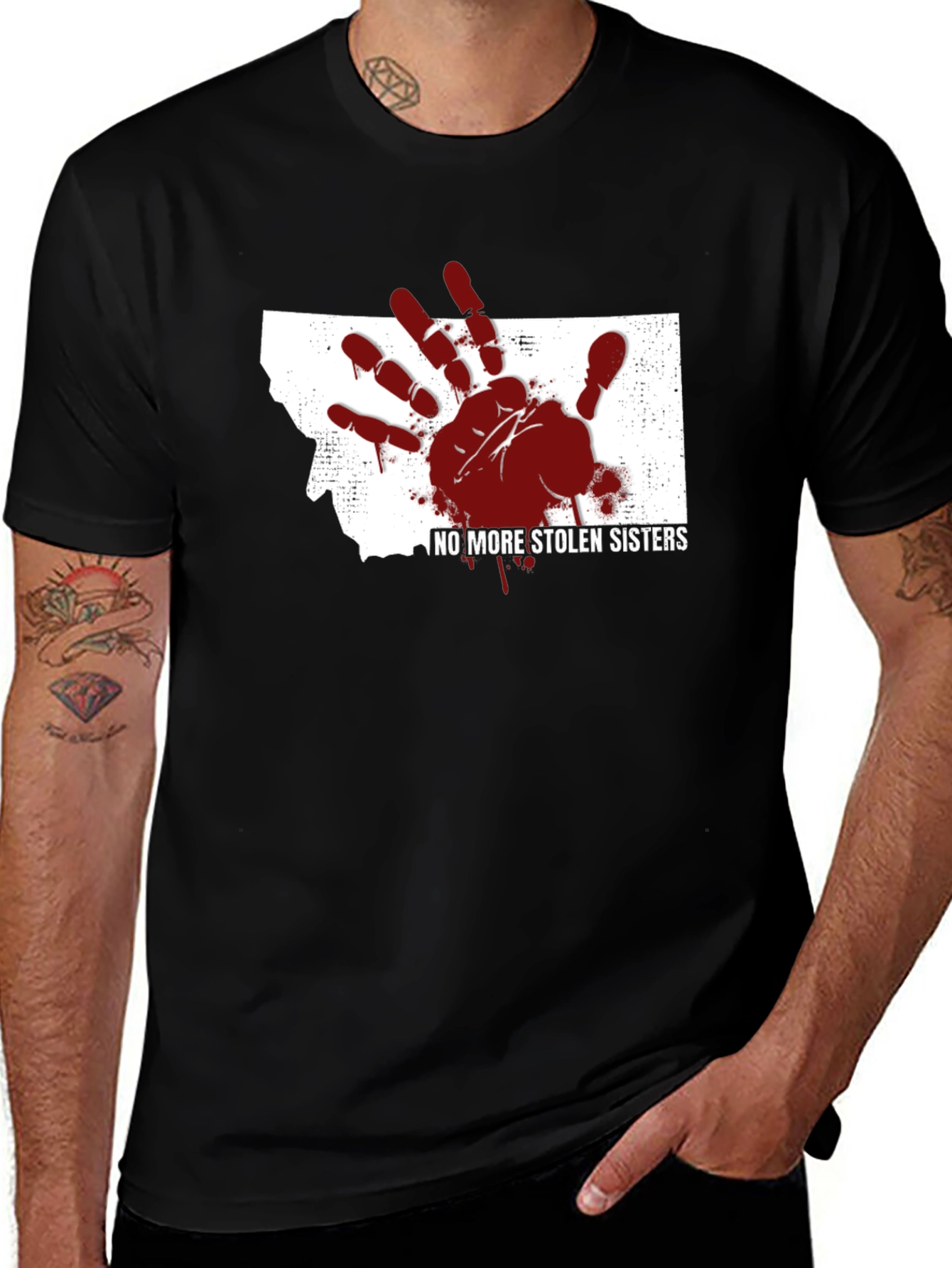 Variant 9 of No More Stolen Sisters Graphic T-Shirt