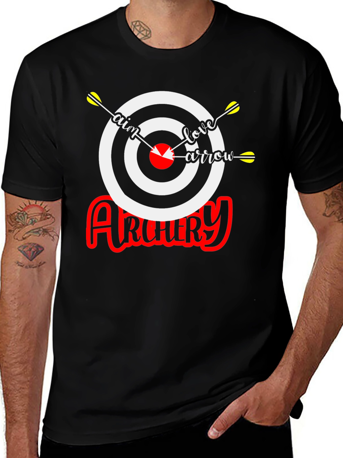 Variant 26 of Archery Aim Love Arrow T-Shirt