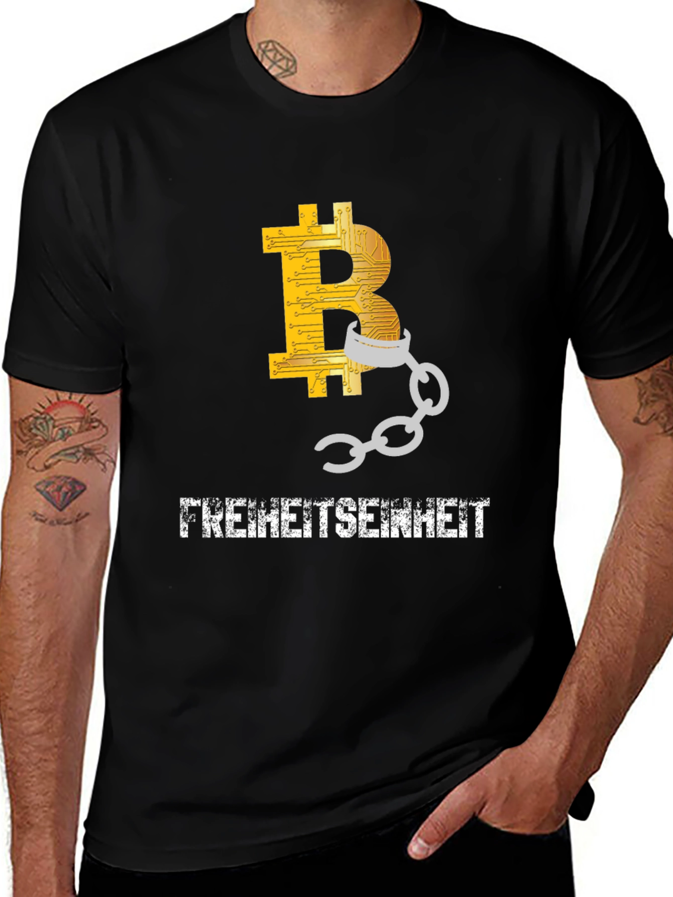 Bitcoin Liberty T-Shirt - Crypto Freedom