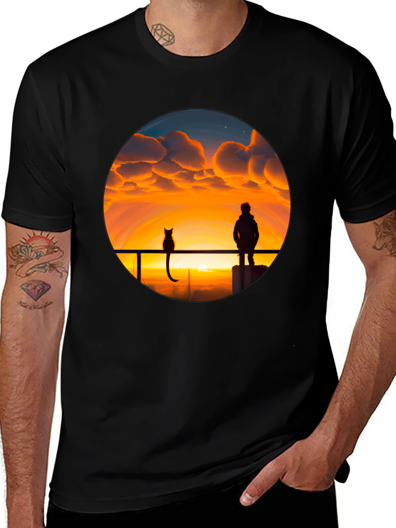 Variant 22 of Sunset Companion Tee
