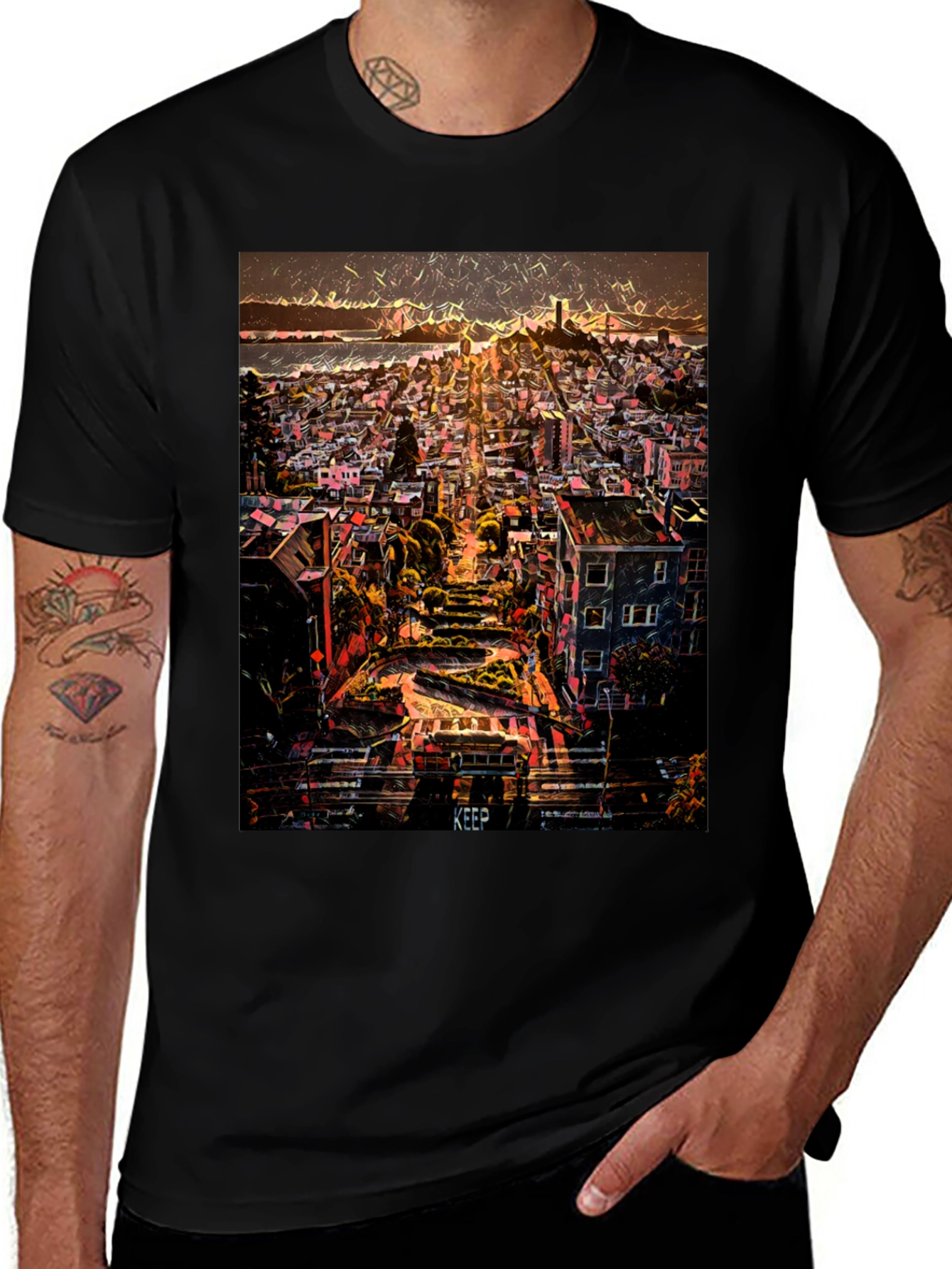 San Francisco Graphic Print Tee - Keep the View