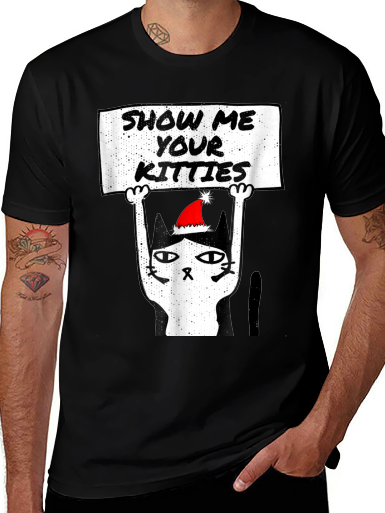 Variant 29 of Show Me Your Kitties Christmas T-Shirt
