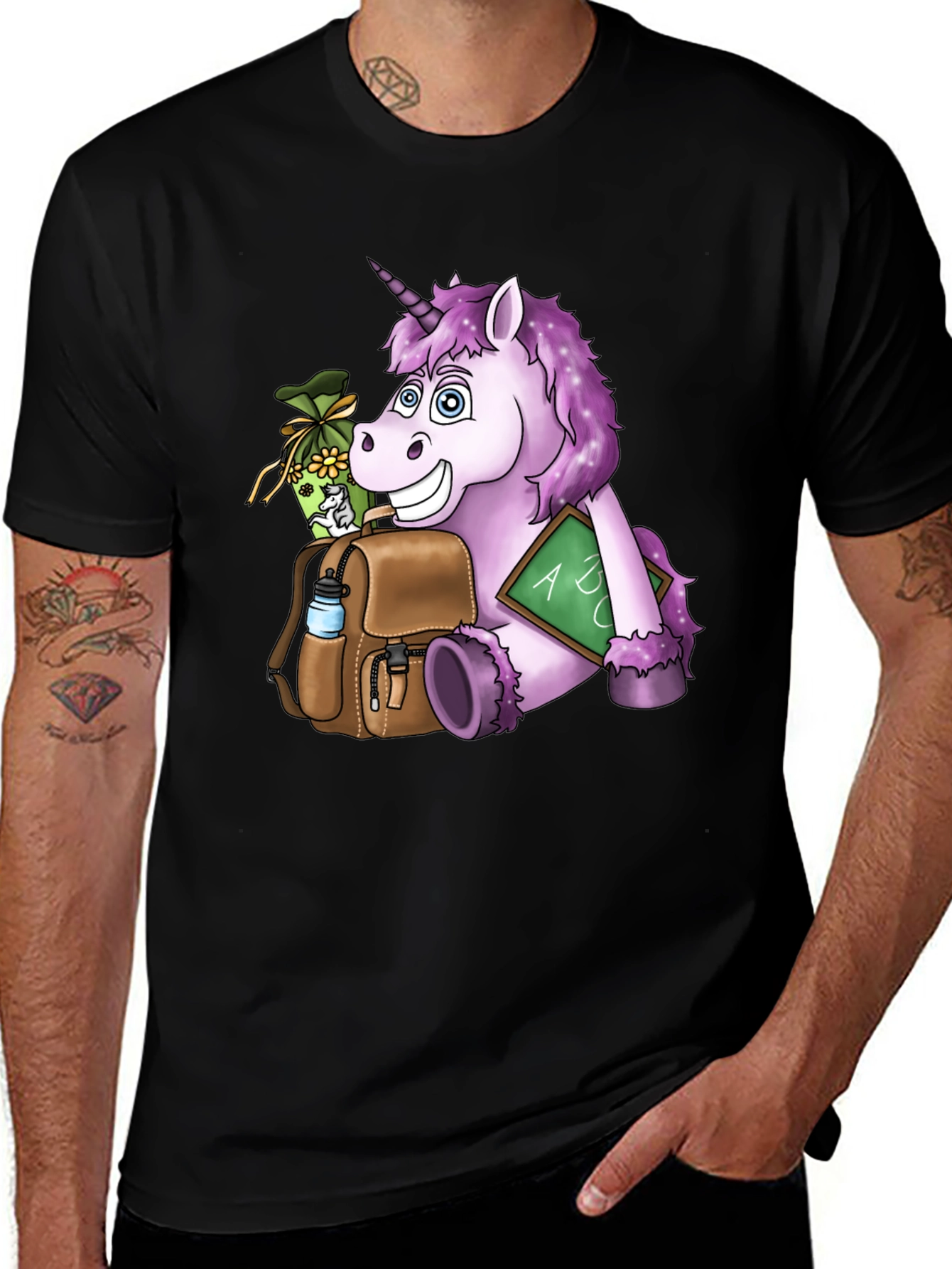 Variant 29 of Unicorn Back-to-School Graphic Tee