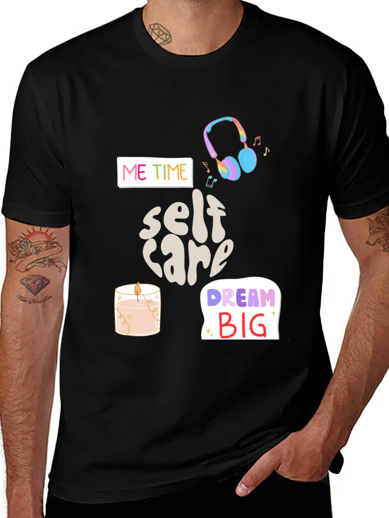 Variant 30 of Self Care Dream Big Graphic Tee