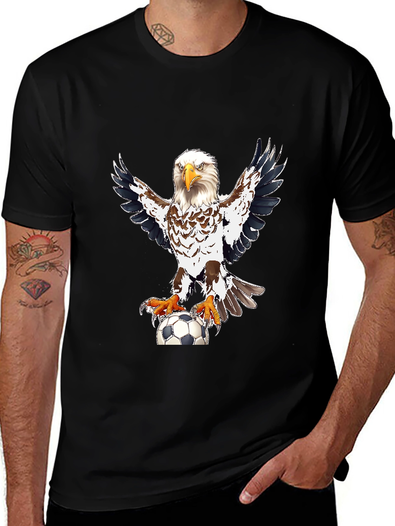 Variant 29 of Eagle Soccer T-Shirt