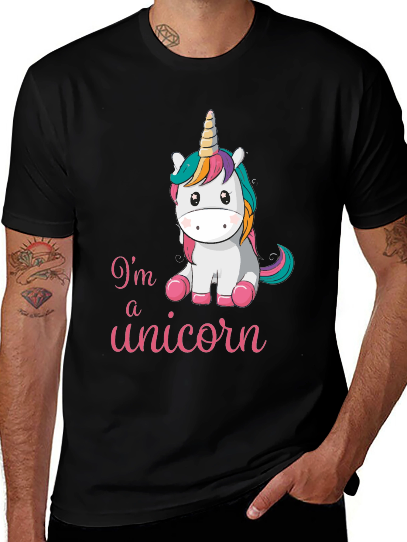 Variant 3 of Cute Unicorn T-Shirt - I'm a Unicorn