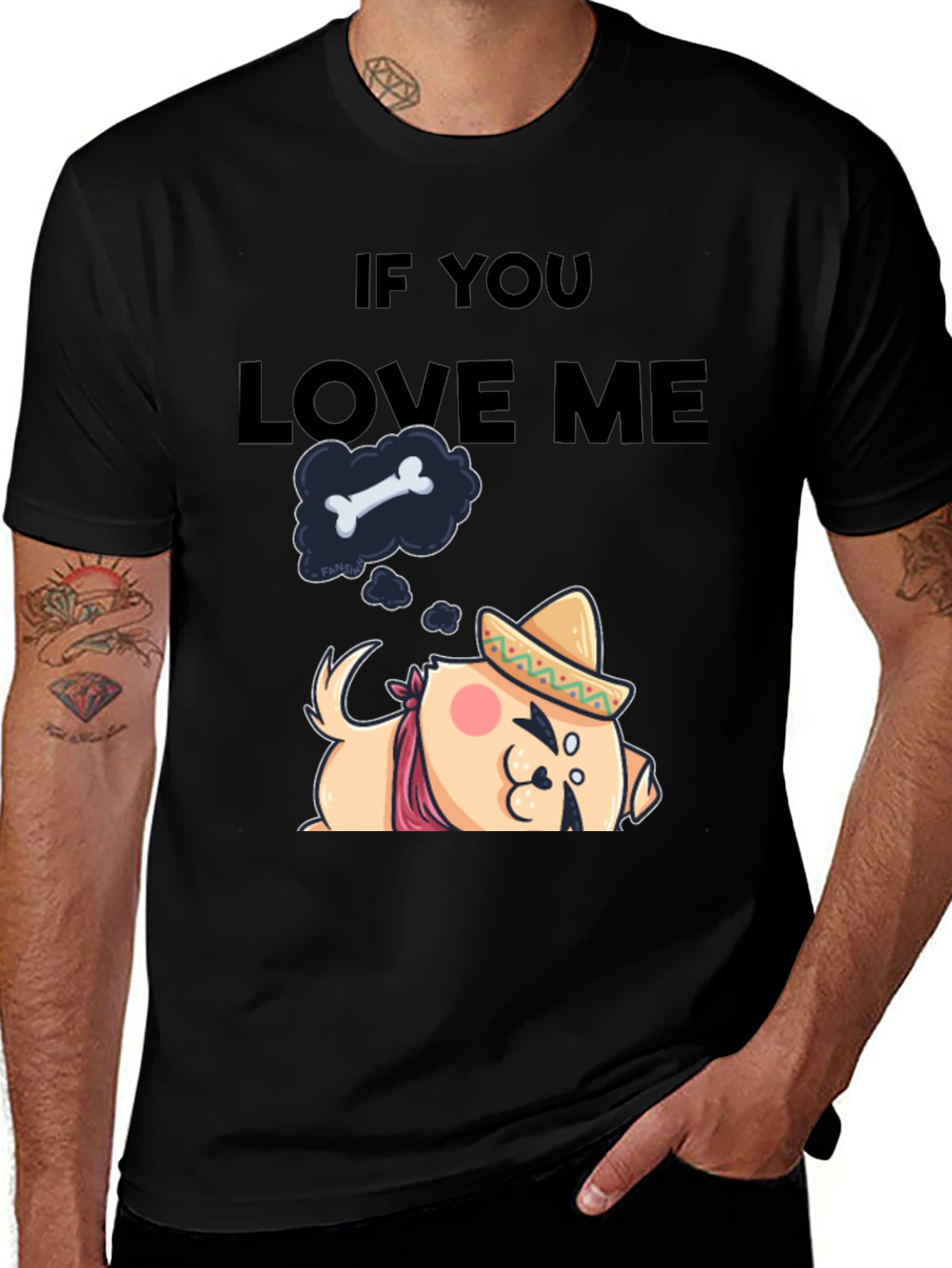 If You Love Me Dog T-Shirt