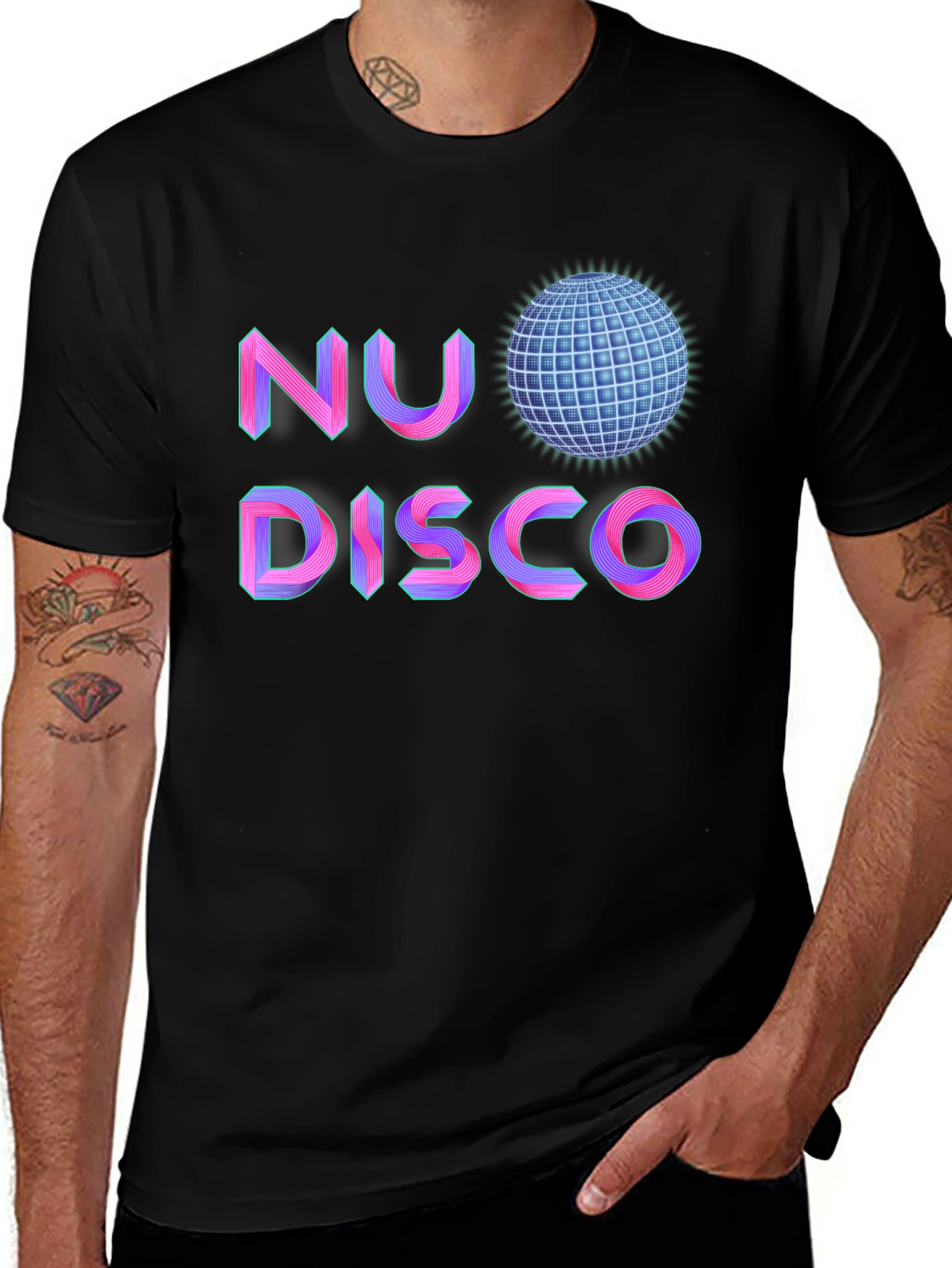 Nu Disco Retro Graphic T-Shirt