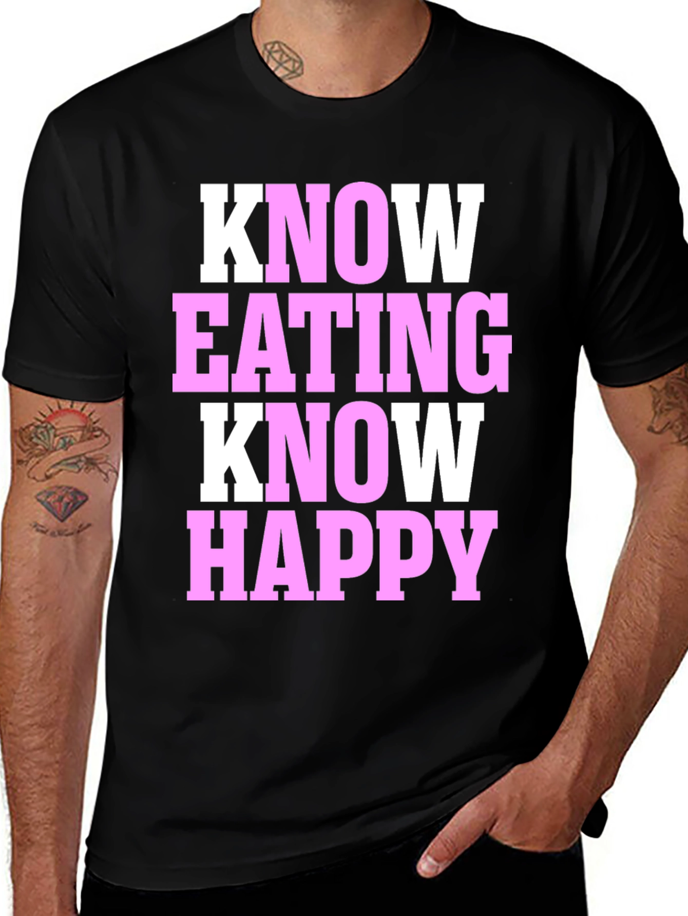 Know Eating Know Happy T-Shirt