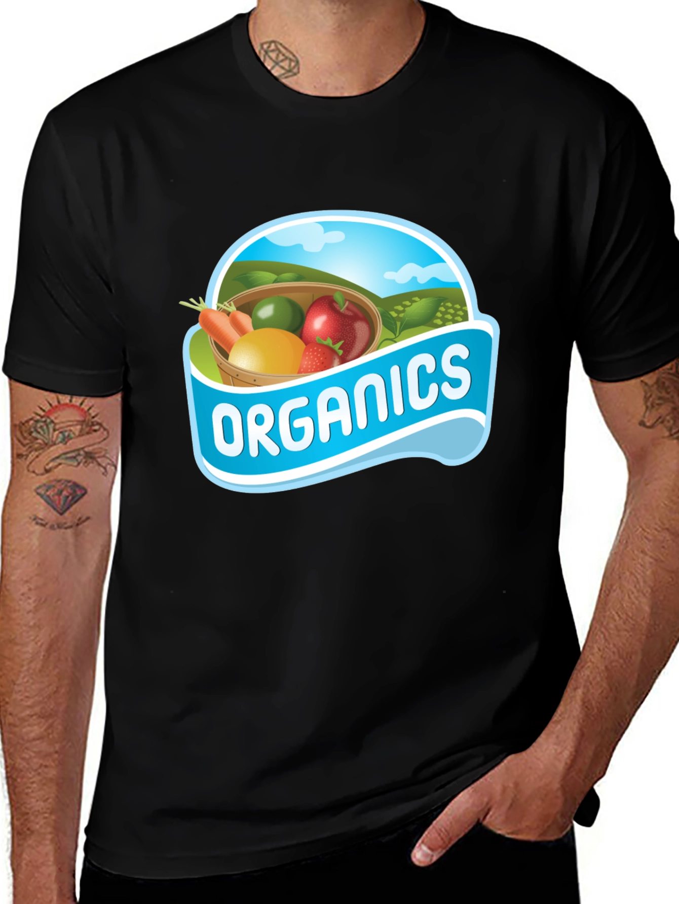 Variant 15 of Organic Produce T-Shirt - Farm Fresh Style