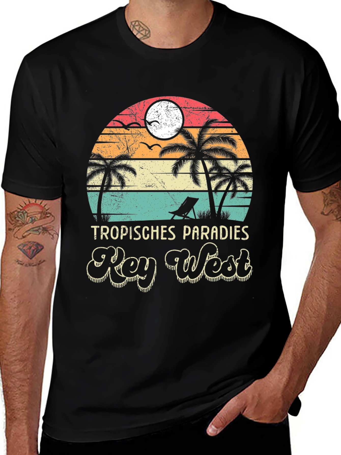 Variant 29 of Tropical Paradise Key West T-Shirt
