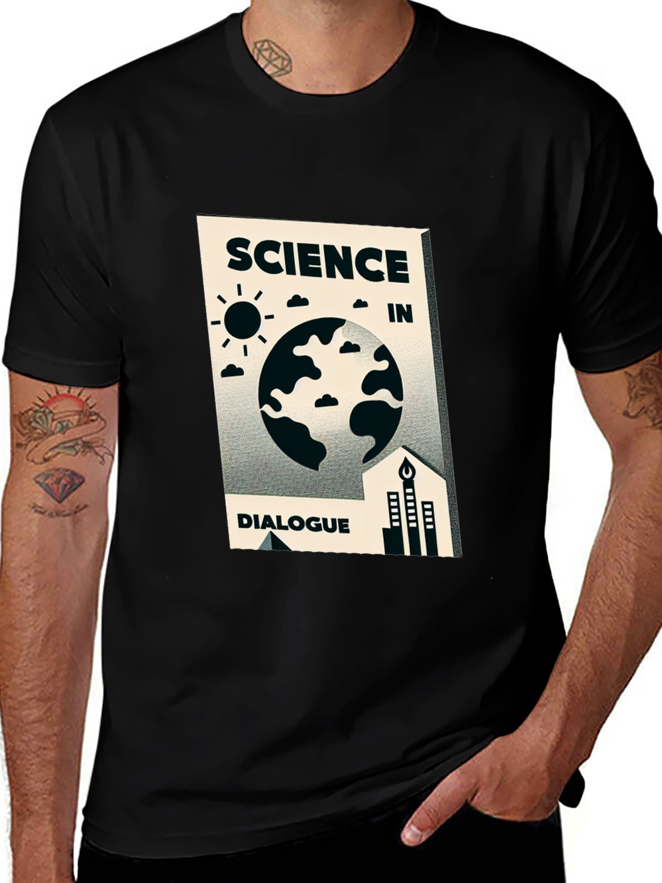 Variant 7 of Science in Dialogue Graphic Tee