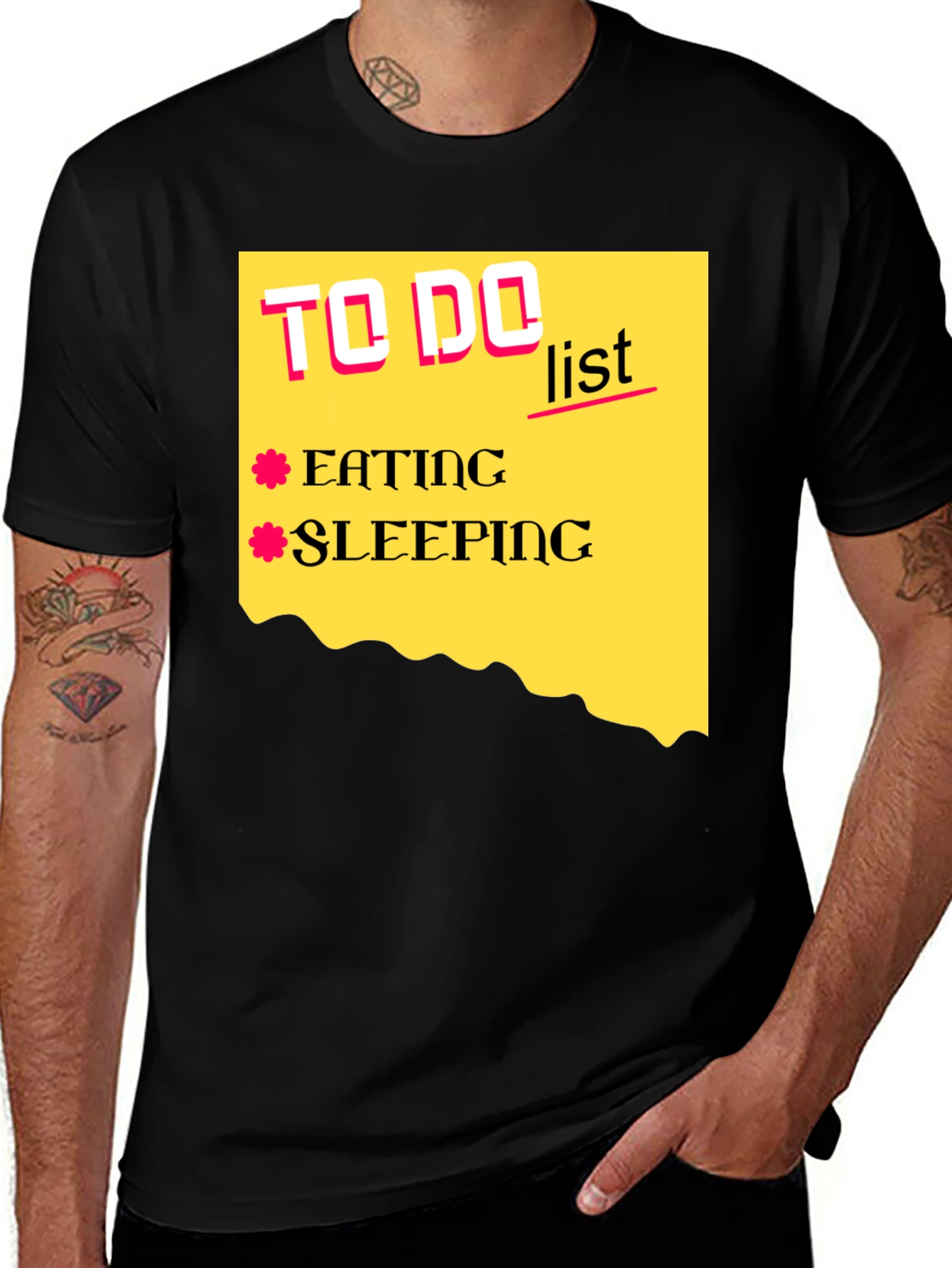 Variant 8 of Eat Sleep To Do List T-Shirt