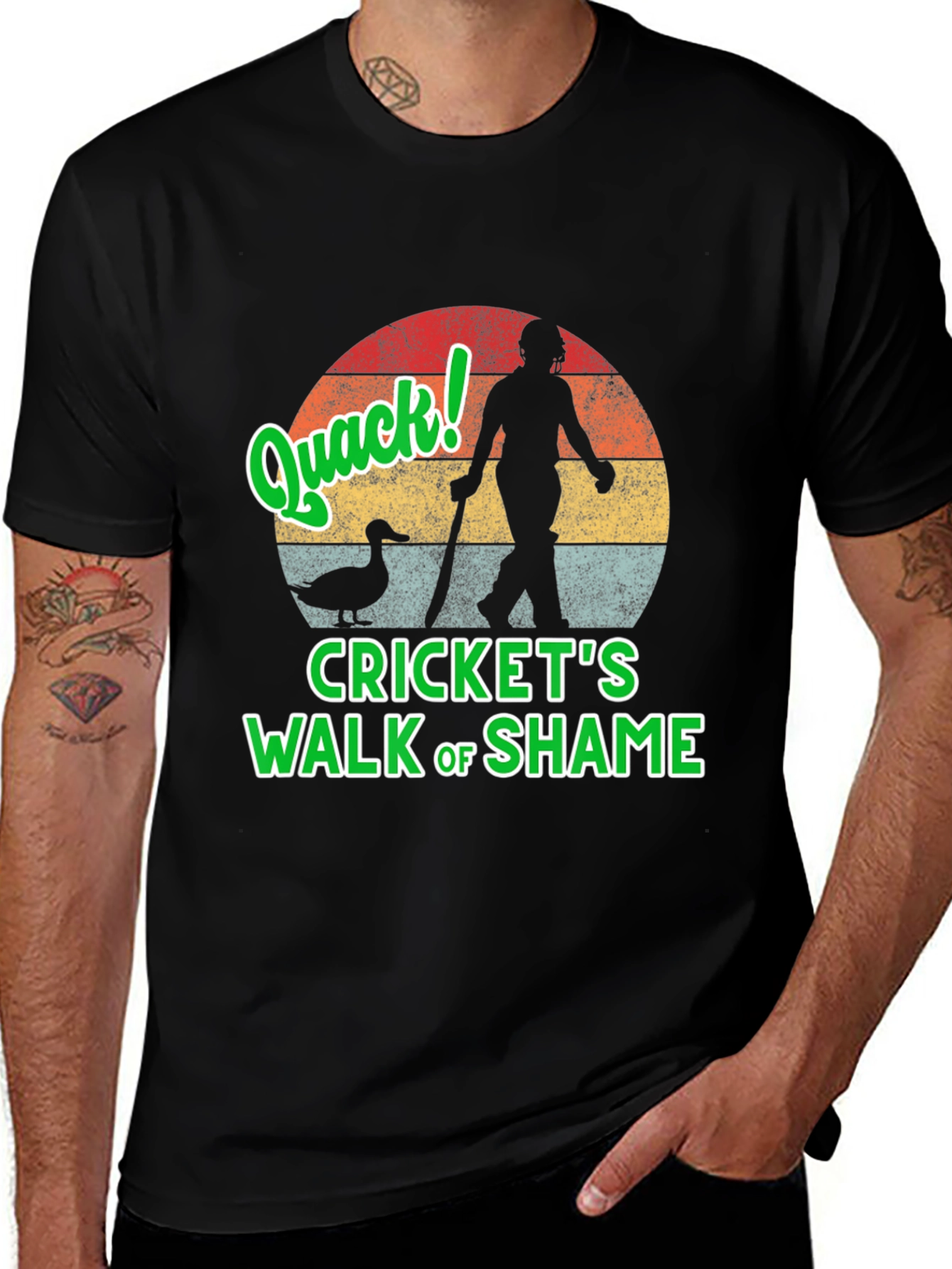 Variant 25 of Cricket Walk of Shame Graphic Tee