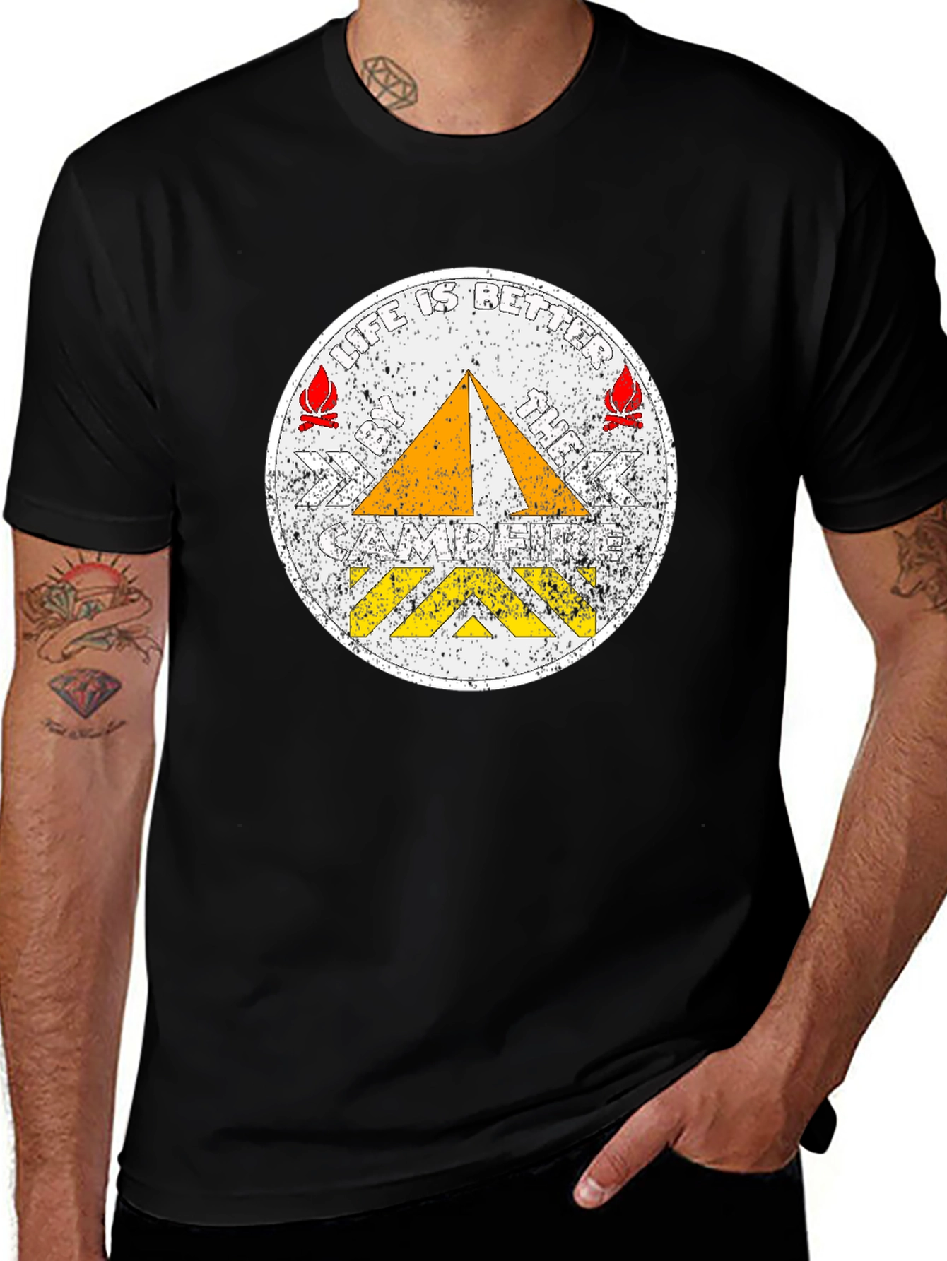 Variant 13 of Life is Better by the Campfire T-Shirt