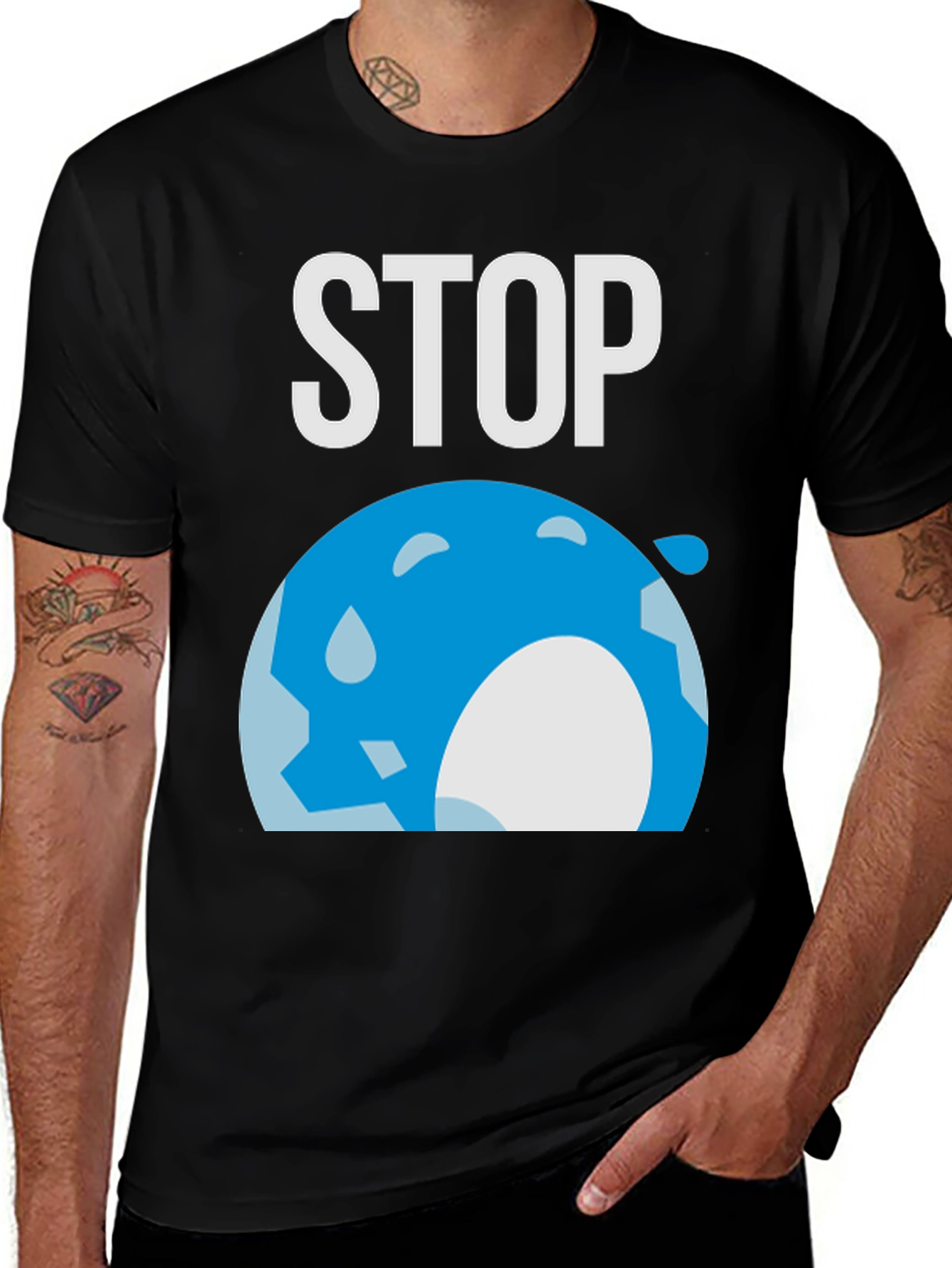 Variant 16 of Stop Global Warming Graphic Tee