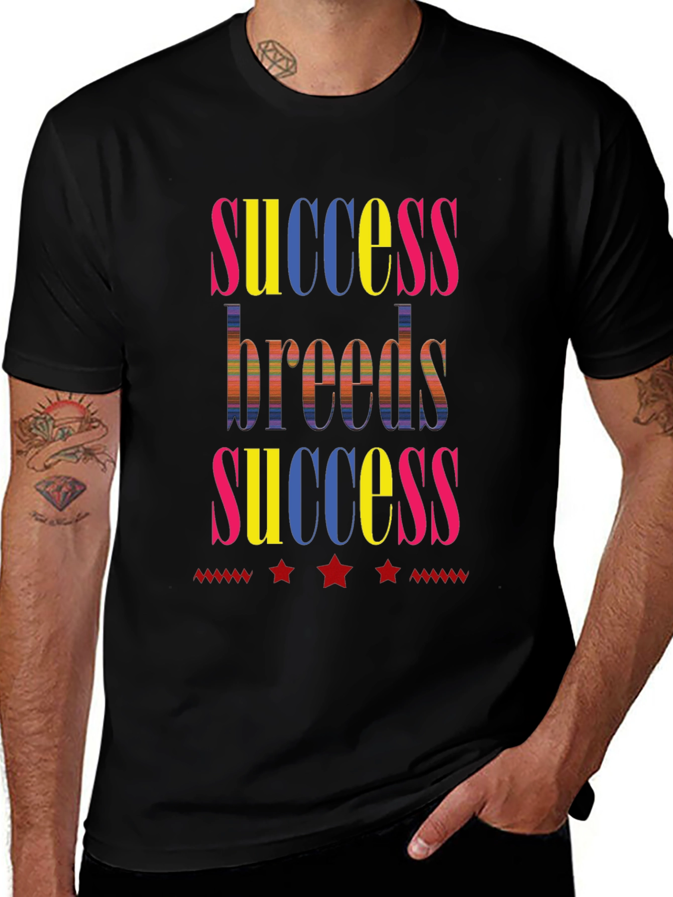 Variant 11 of Success Breeds Success Graphic T-Shirt
