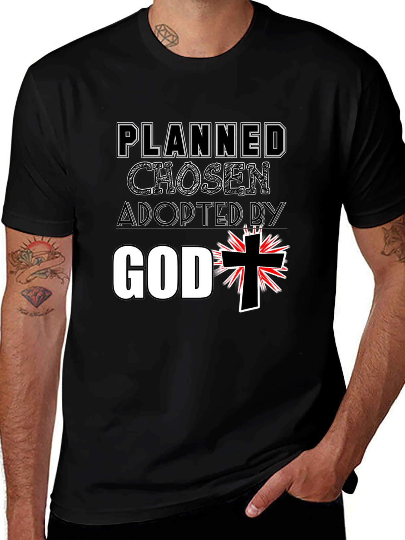 Planned Chosen Adopted by God T-Shirt