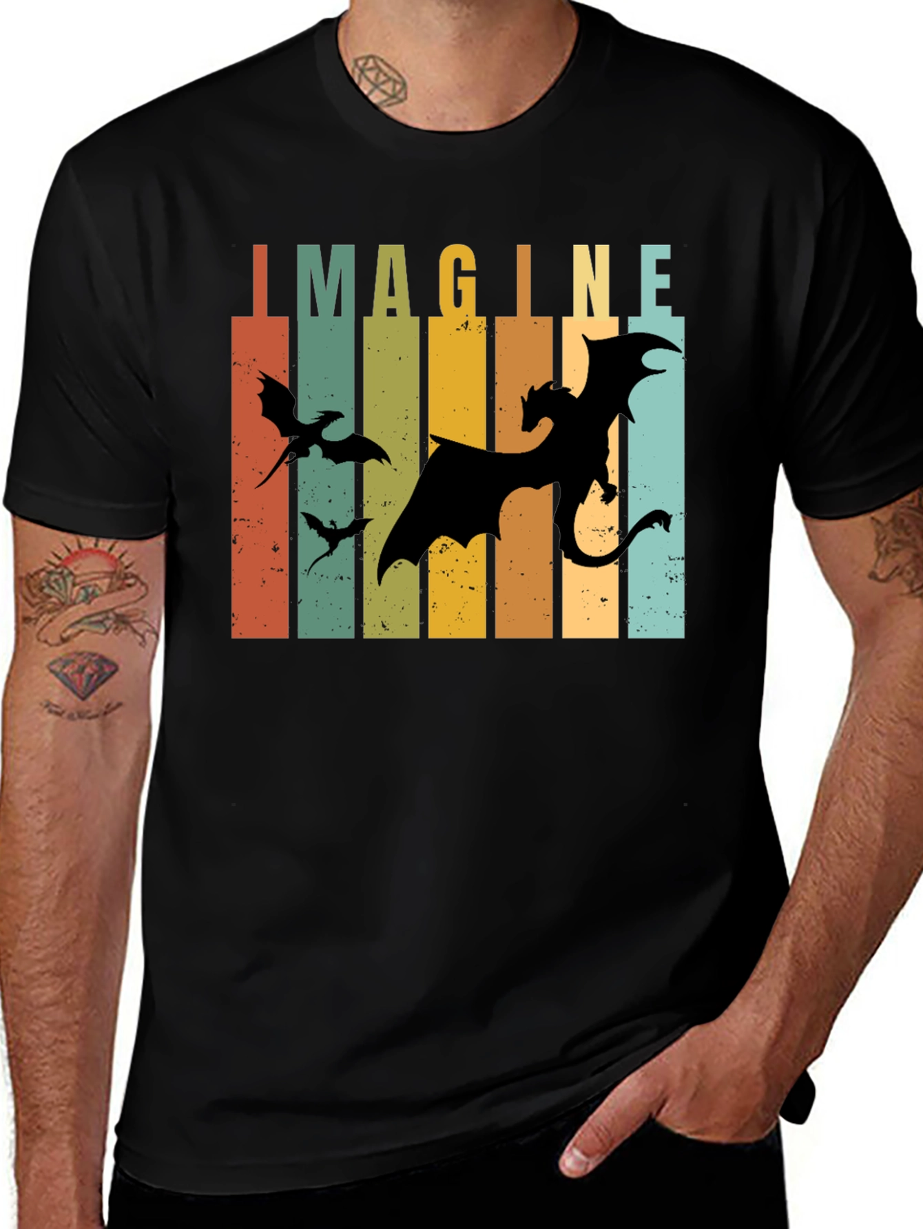 Variant 7 of Imagine Dragons Graphic T-Shirt