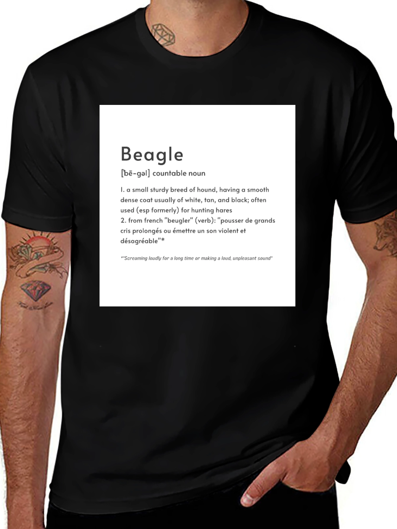 Beagle Definition T-Shirt - Dog Breed Tee