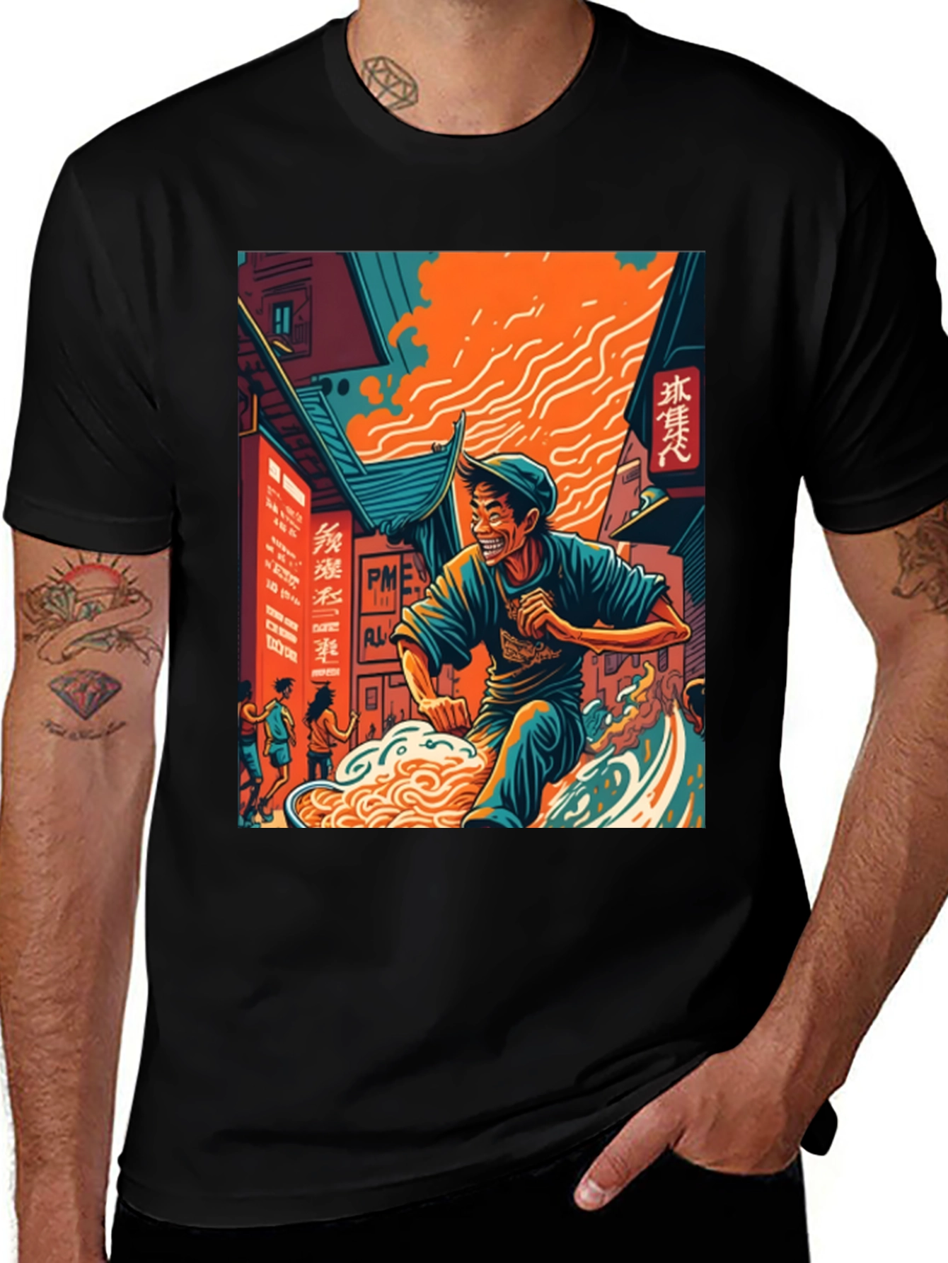Variant 29 of Ramen Master Graphic Tee