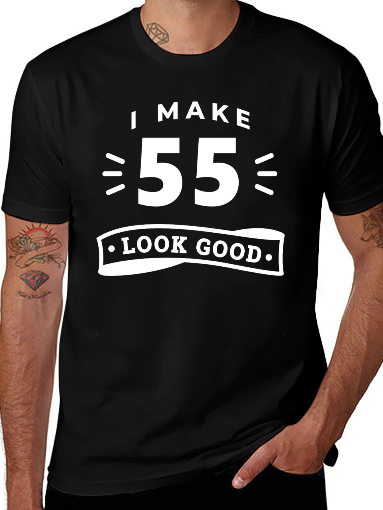 Variant 14 of I Make 55 Look Good T-Shirt