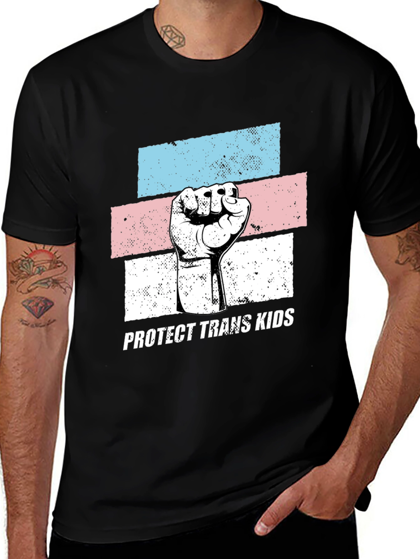 Variant 6 of Protect Trans Kids T-Shirt