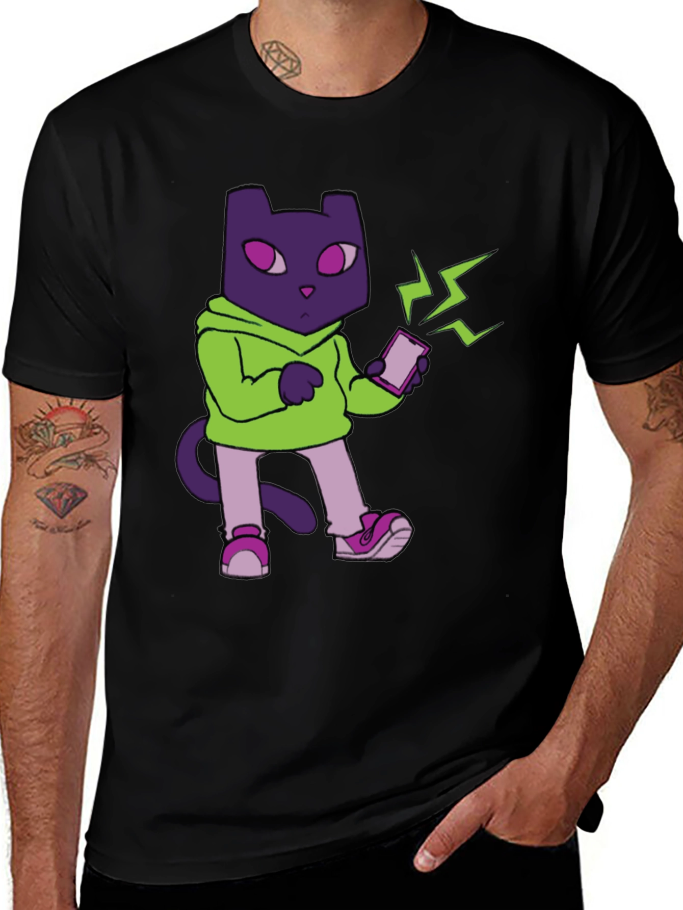 Variant 19 of Cool Cat T-Shirt