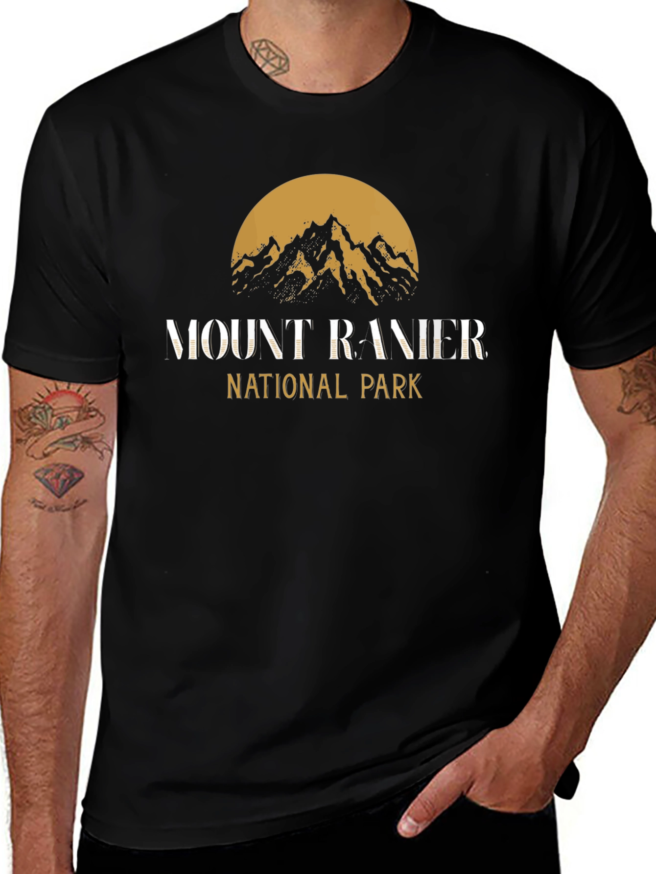Mount Rainier National Park Graphic Tee