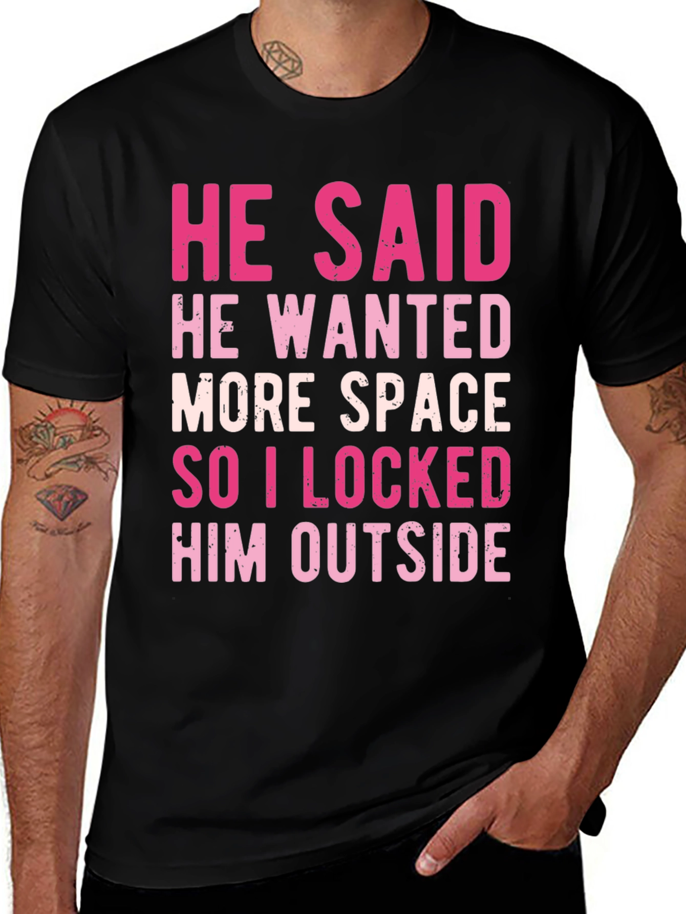 Variant 18 of He Said More Space Funny T-Shirt